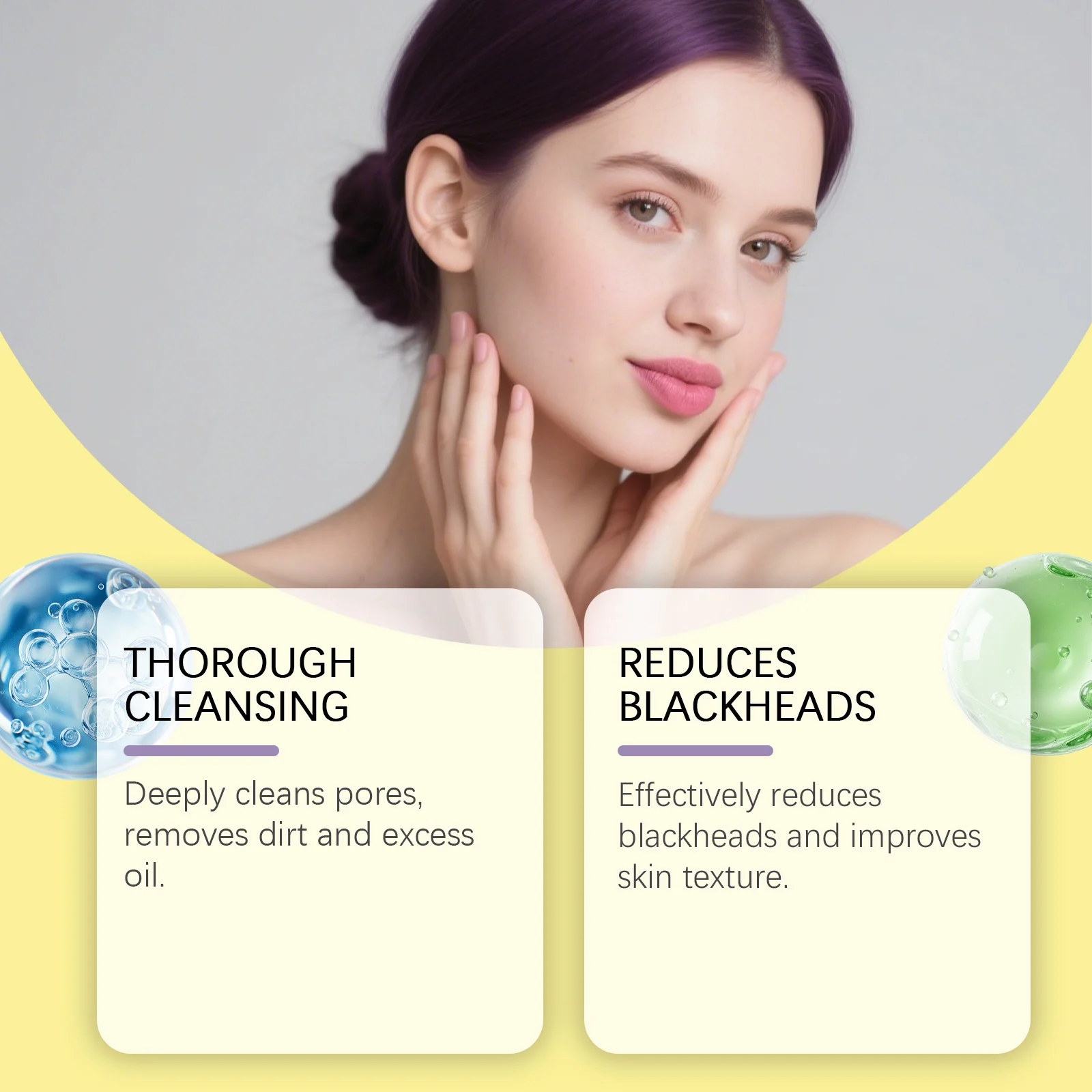 Centella Asiatica Facial Cleanser Gentle Brightening Cleansing Foam for All Skin Types 120g 8 centella asiatica gentle brightening facial cleanser 120g der xpgxjvbu desc 8