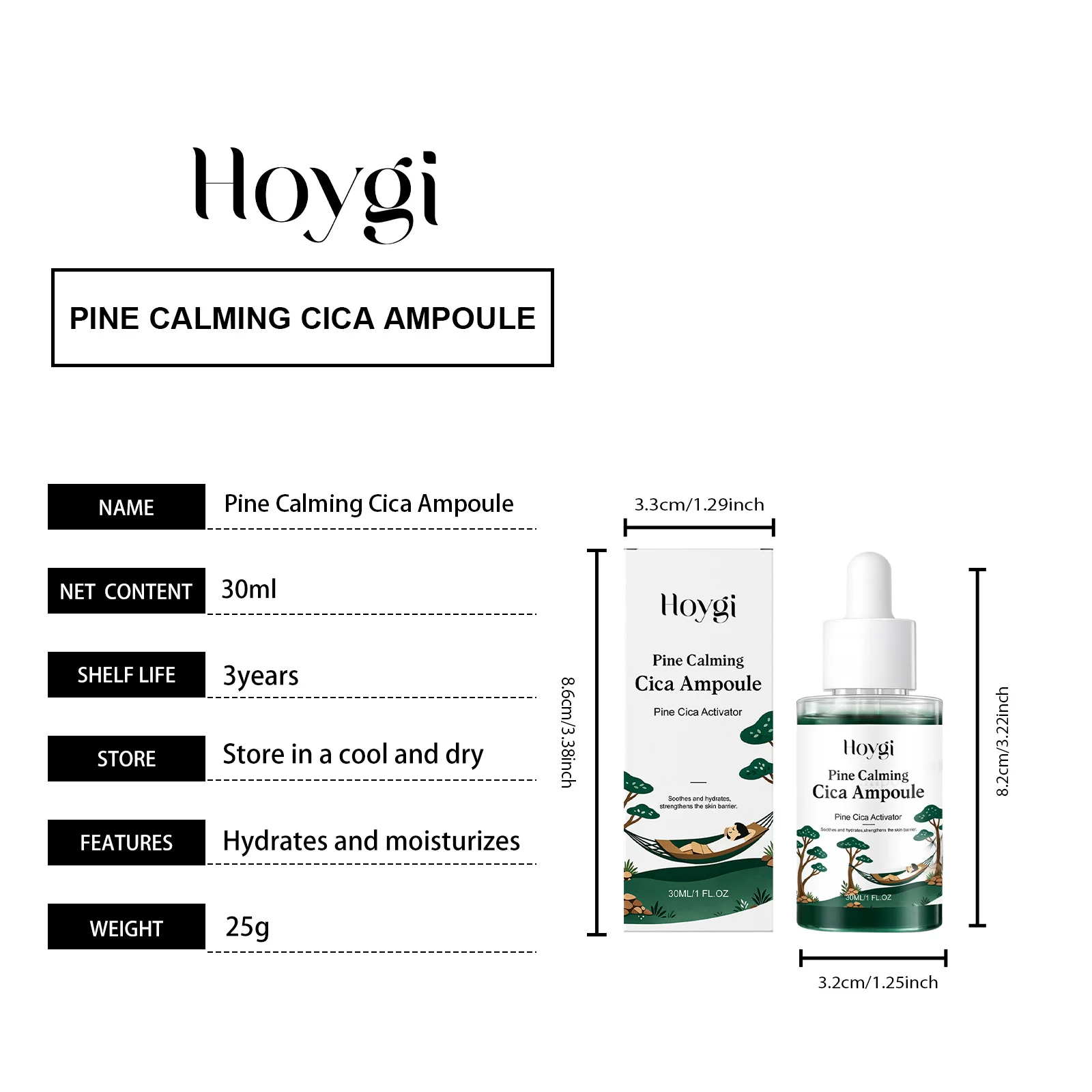 Centella Asiatica Serum 30ml Soothing Hydrating Face Essence for Skin Barrier Repair 2 centella asiatica serum 30ml soothing hydrating face essence cih wbap65d7 desc 2