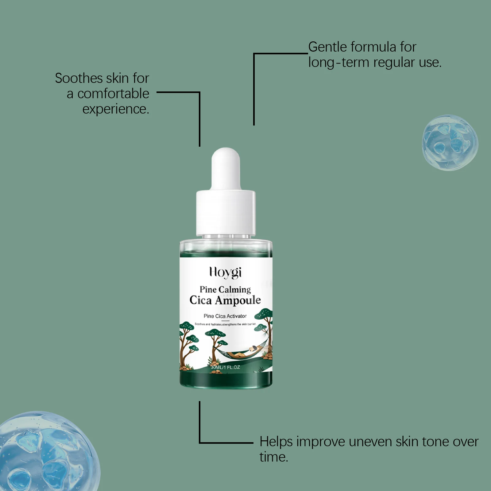 Centella Asiatica Serum 30ml Soothing Hydrating Face Essence for Skin Barrier Repair 9 centella asiatica serum 30ml soothing hydrating face essence cih wbap65d7 desc 9