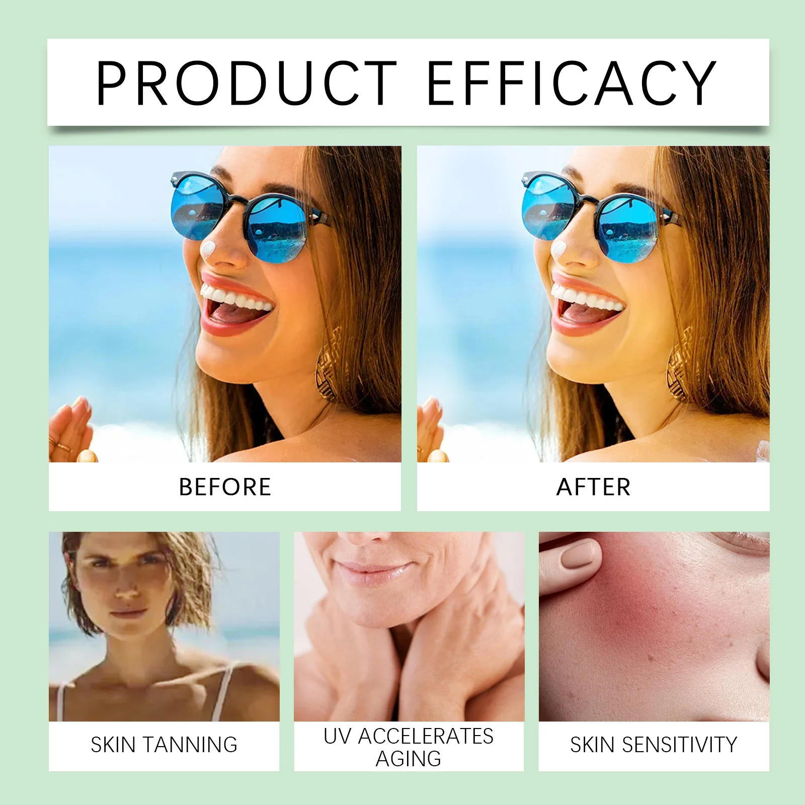 Centella Asiatica Sunscreen SPF50 PA+++ Broad Spectrum Face Sunscreen 50g 12 centella asiatica spf50 pa broad spectrum face sunscreen 50g der bf6pwt52 desc 12