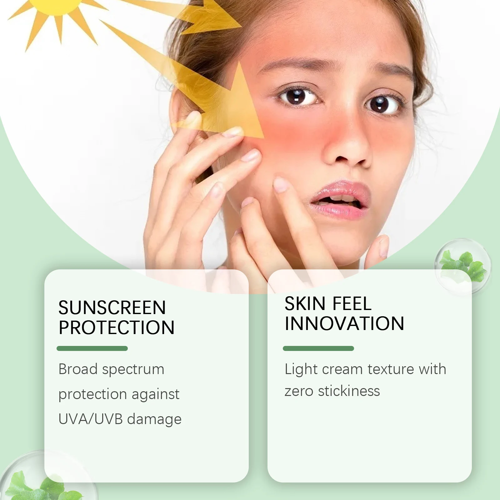 Centella Asiatica Sunscreen SPF50 PA+++ Broad Spectrum Face Sunscreen 50g 9 centella asiatica spf50 pa broad spectrum face sunscreen 50g der bf6pwt52 desc 9