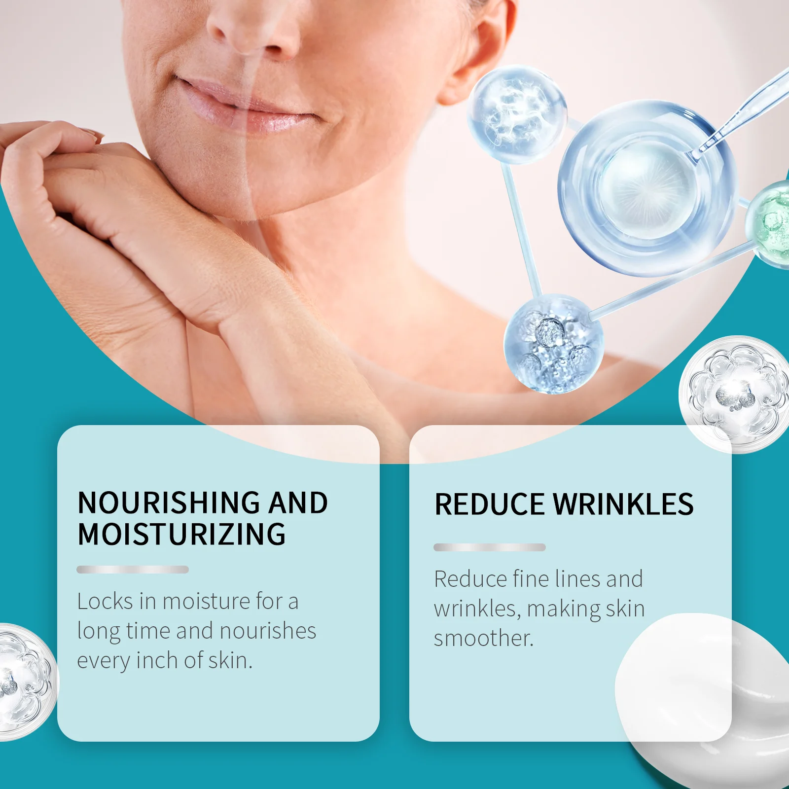 Ceramide Glutathione Moisturizing Cream 50g Anti-Aging Face Cream with Castor Oil 8 ceramide glutathione moisturizing cream 50g cih 6cg5fgmj desc 8
