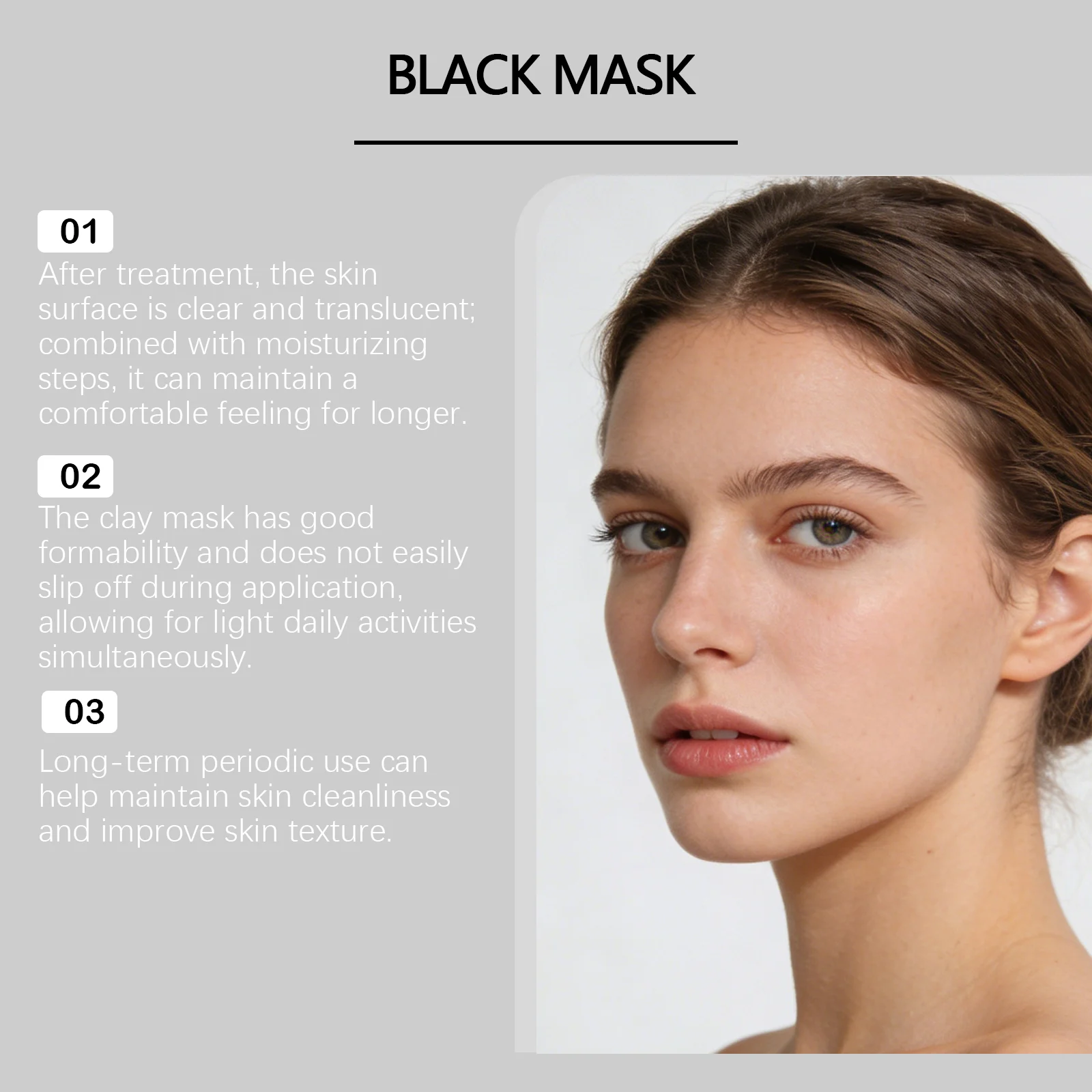 Charcoal Peel Off Mask 80g for Deep Pore Cleansing and Oil Control 7 charcoal peel off mask 80g der v35d3rrz desc 7