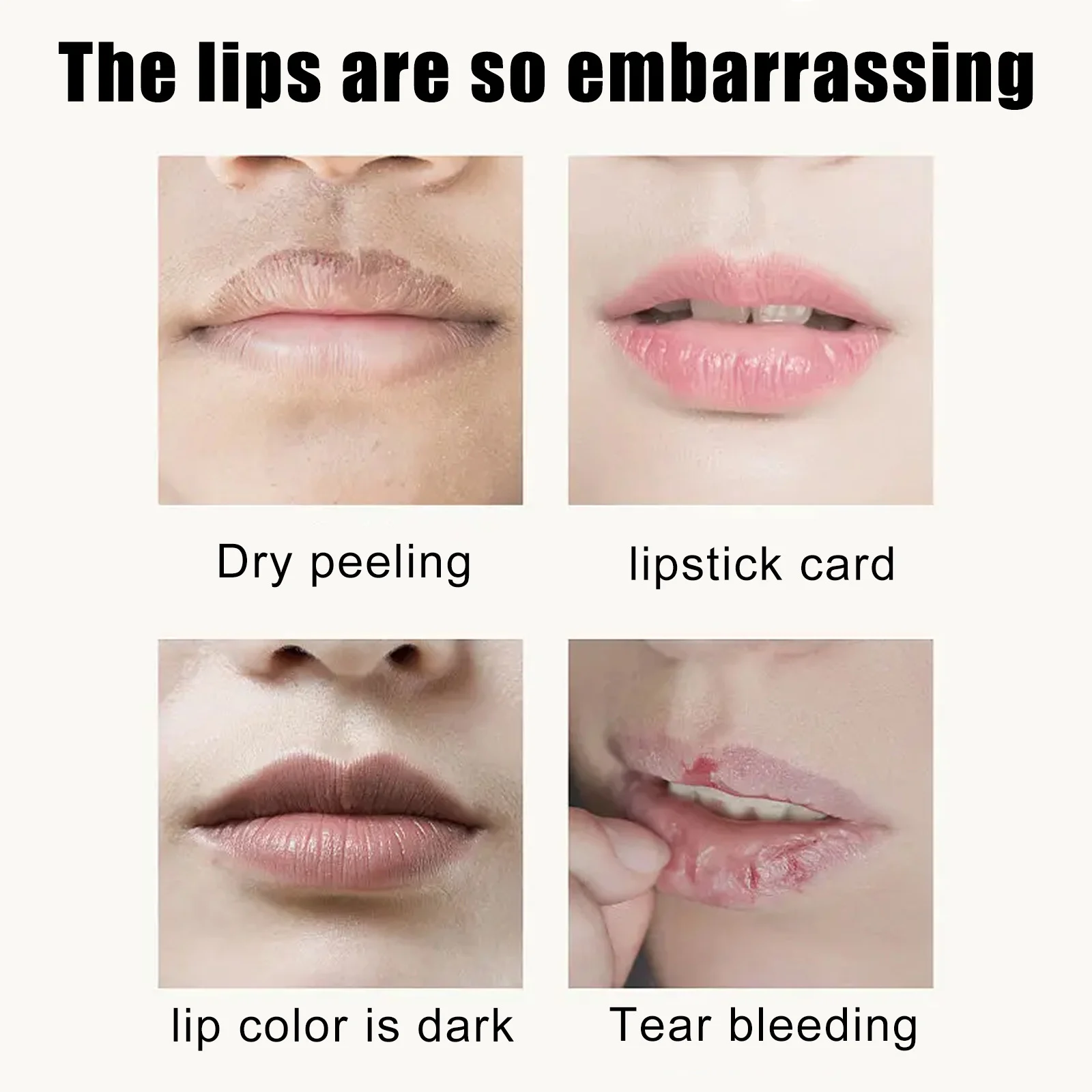 Cherry Crystal Lip Mask 40g - Hydrating Repair for Dry, Chapped Lips & Lip Lines 5 cherry crystal lip mask 40g cih 4ufzh2df desc 5