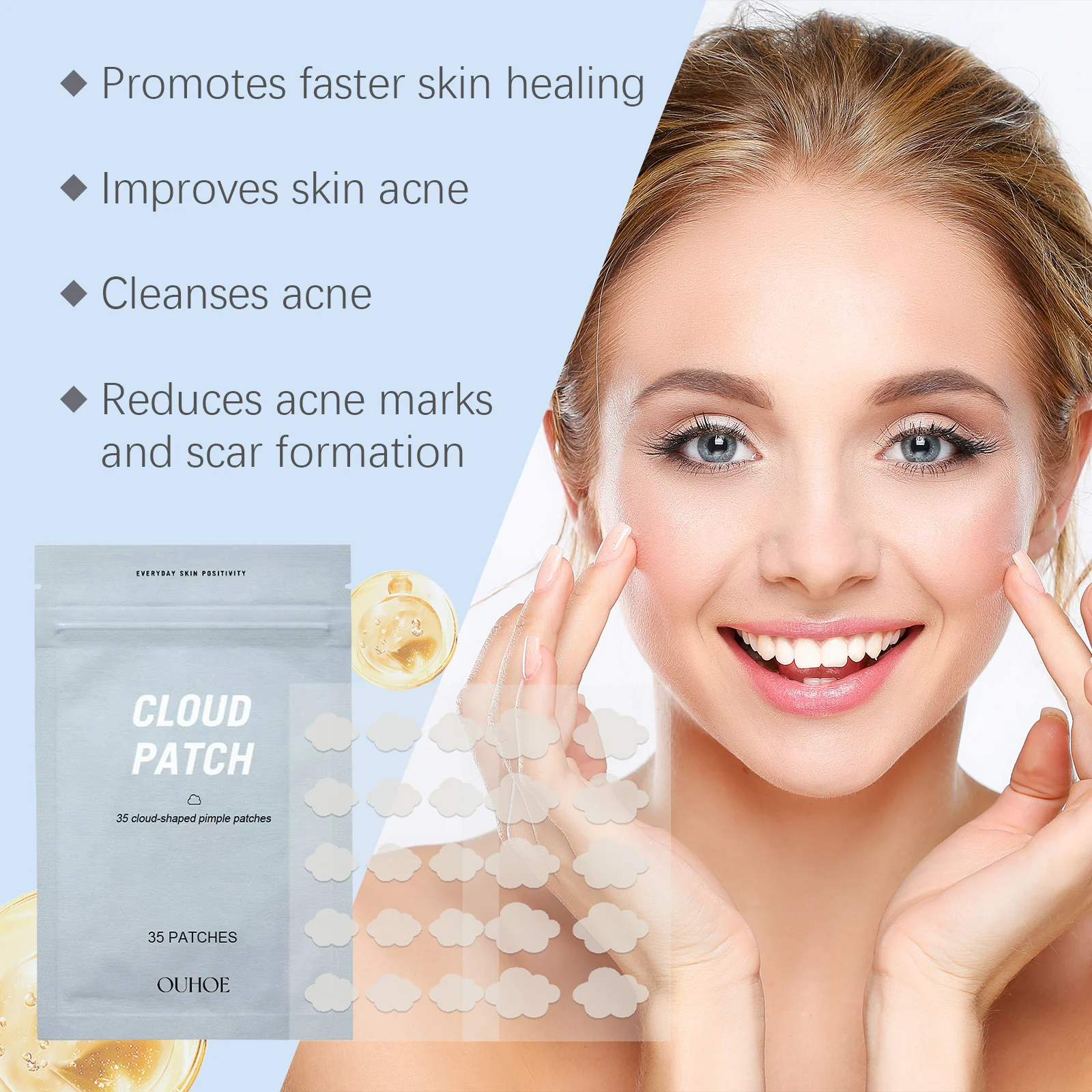 Cloud Pimple Patches for Acne Treatment, Ultra-Thin & Invisible Spot Healing Patches (35 Patches) 6 cloud pimple patches acne treatment invisible spot healing cih 8wjkmjm3 desc 6