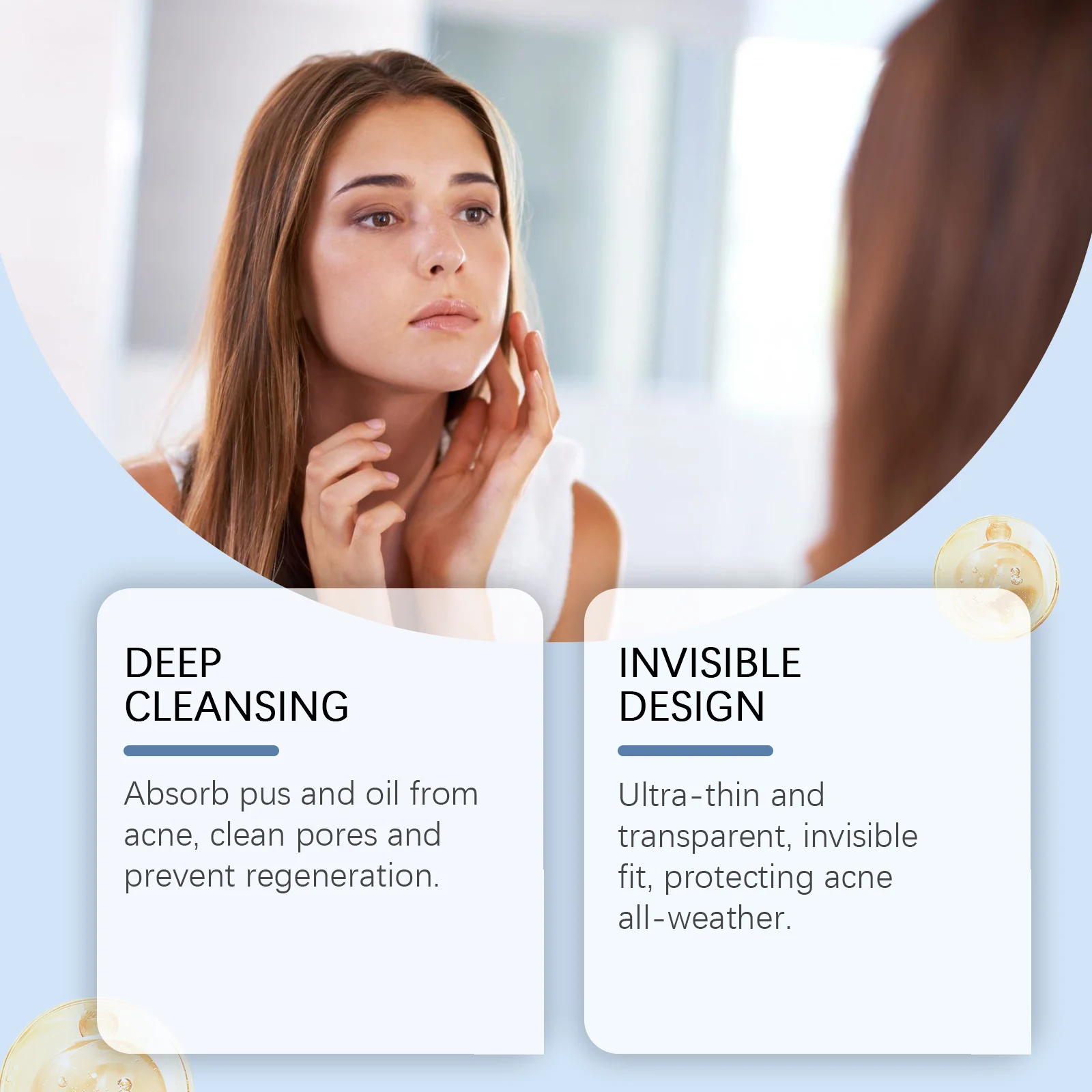 Cloud Pimple Patches for Acne Treatment, Ultra-Thin & Invisible Spot Healing Patches (35 Patches) 8 cloud pimple patches acne treatment invisible spot healing cih 8wjkmjm3 desc 8
