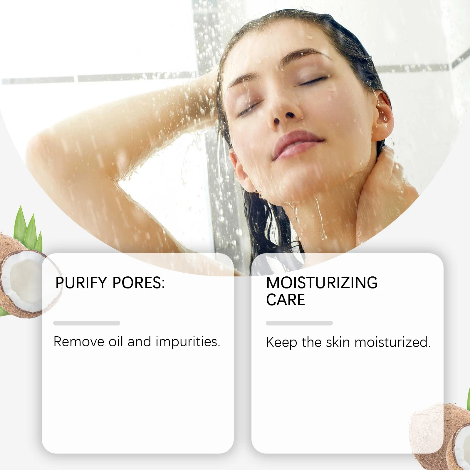 Coconut Cleansing Bar Gentle Formula for Face and Body Moisturizing Soap 100g 8 coconut cleansing bar gentle formula face body moisturizing soap der yv7nmzrq desc 8