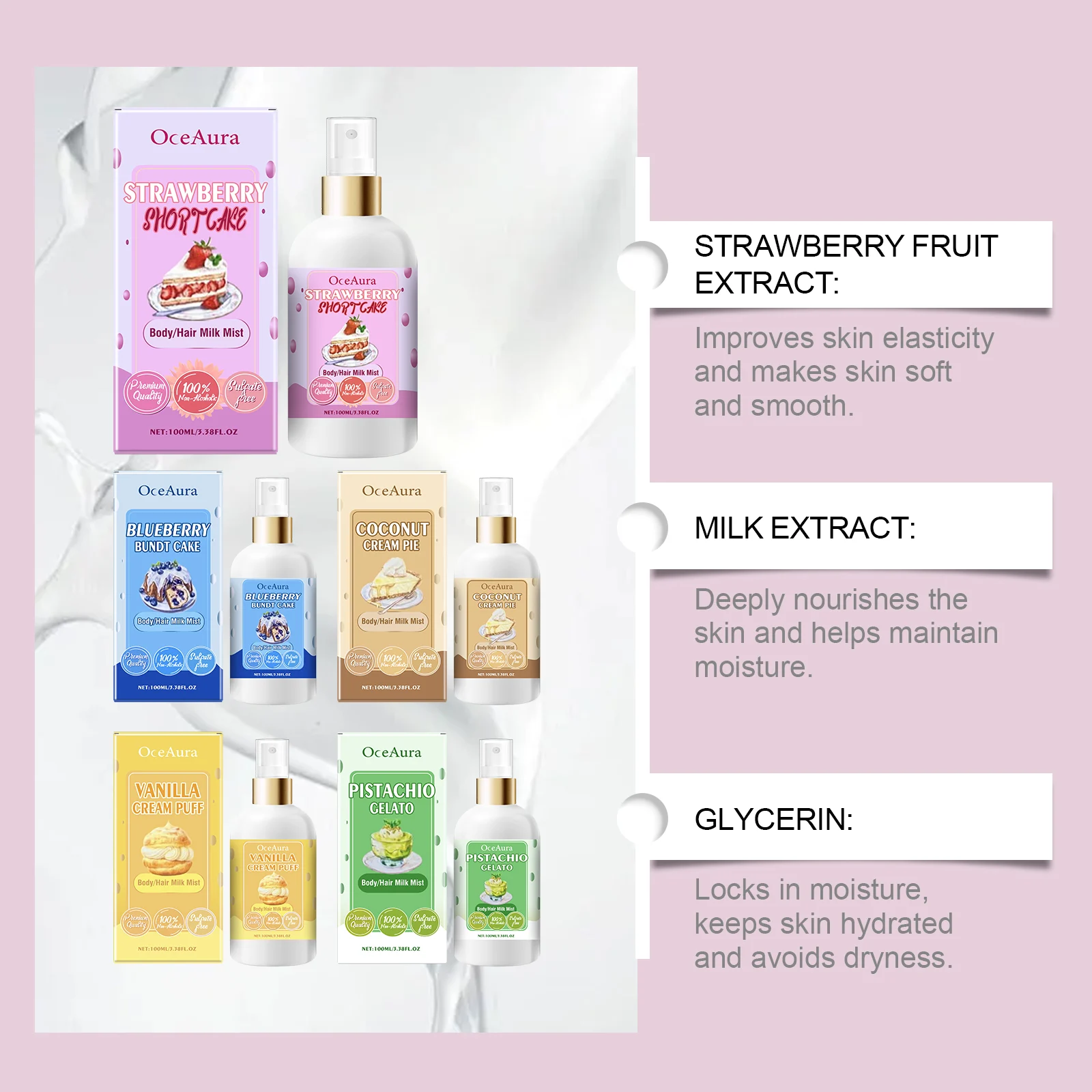 Coconut Milk Body and Hair Moisturizing Mist 100ml 5 coconut milk body hair moisturizing mist 100ml cih j8u2facf desc 5
