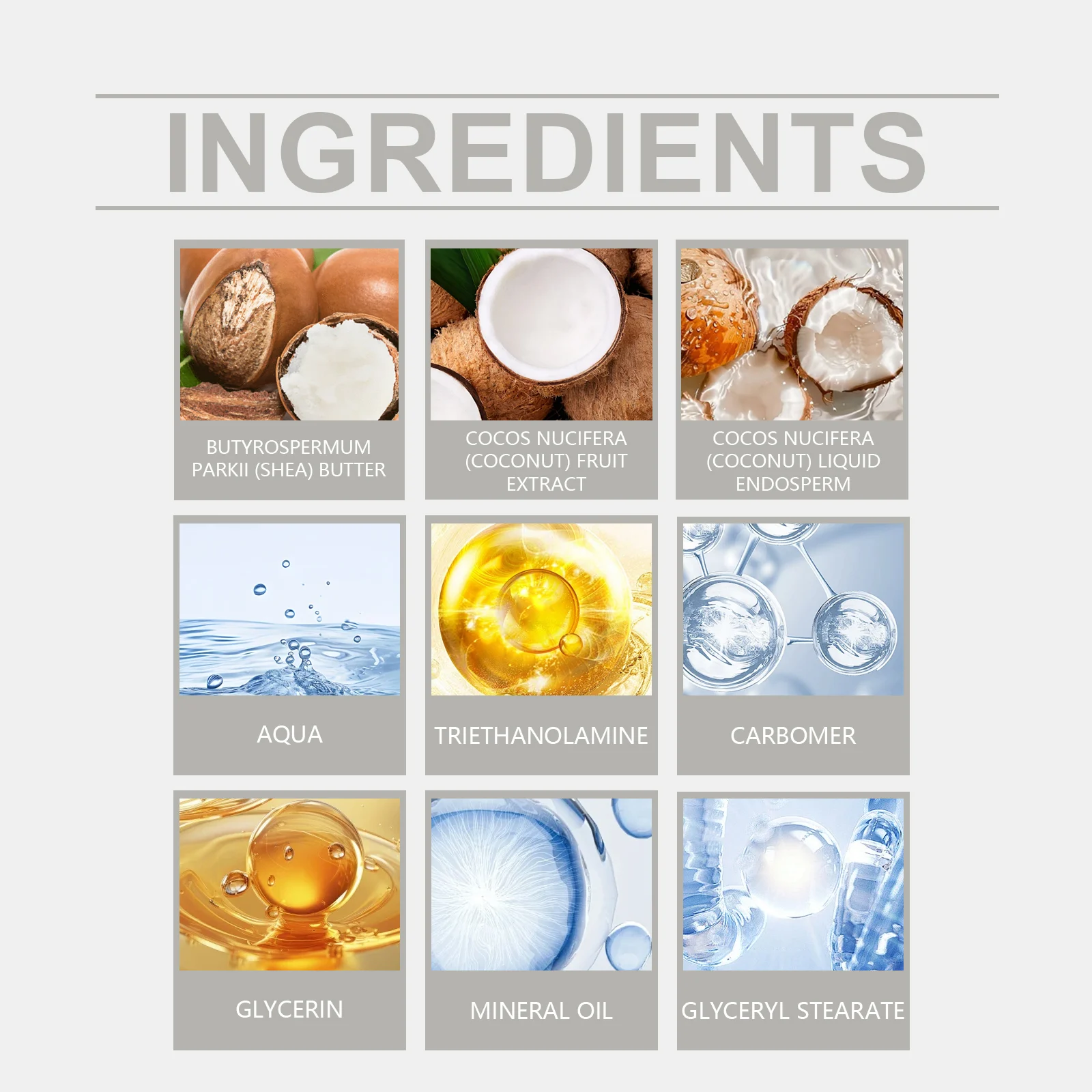 Coconut Moisturizing Hand Cream 80g with Shea Butter & Glycerin for Dry Skin 3 coconut moisturizing hand cream 80g cih m8pm9pgv desc 3