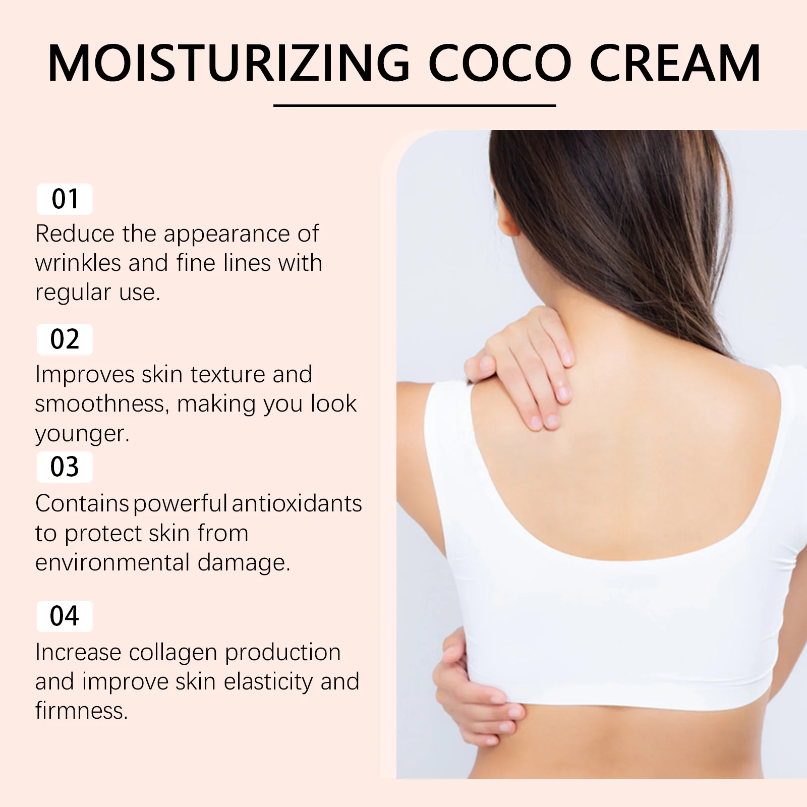 Coconut Oil Body Cream 80g for Deep Moisturizing, Firming Bum, Bust, Belly & Skin 8 coconut oil body cream 80g firming moisturizer cih pgady5sj desc 8