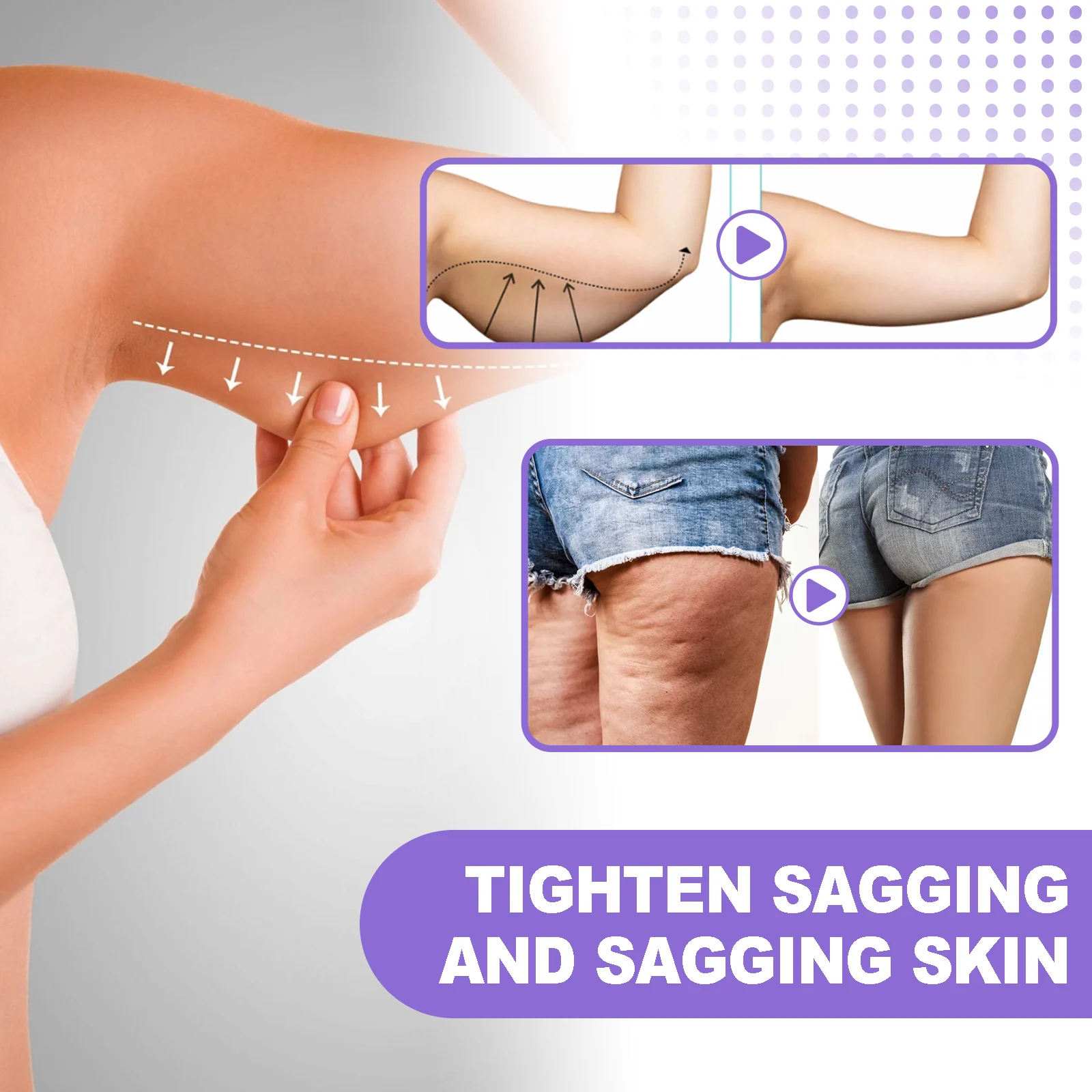 Collagen Body Cream Lift & Firm Anti-Cellulite Moisturizing Skin Tightening 100ml 6 collagen body cream lift firm anti cellulite 100ml cih bkhhb35t desc 6