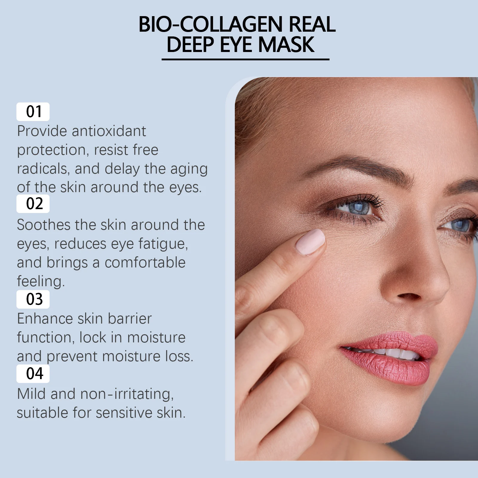 Collagen Eye Mask 60 Pieces Hydrating Firming Anti-Aging Under Eye Patches 5 collagen eye mask 60 pieces hydrating firming cih a9x2z58r desc 5