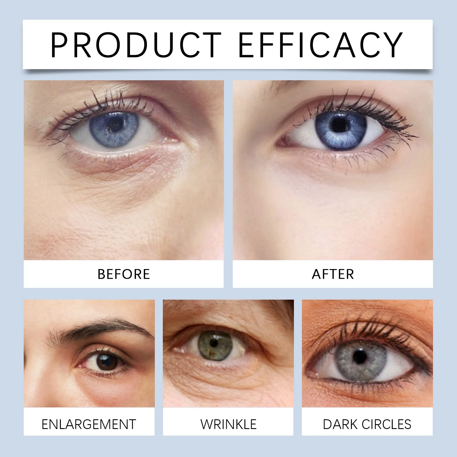 Collagen Eye Mask 60 Pieces Hydrating Firming Anti-Aging Under Eye Patches 9 collagen eye mask 60 pieces hydrating firming cih a9x2z58r desc 9