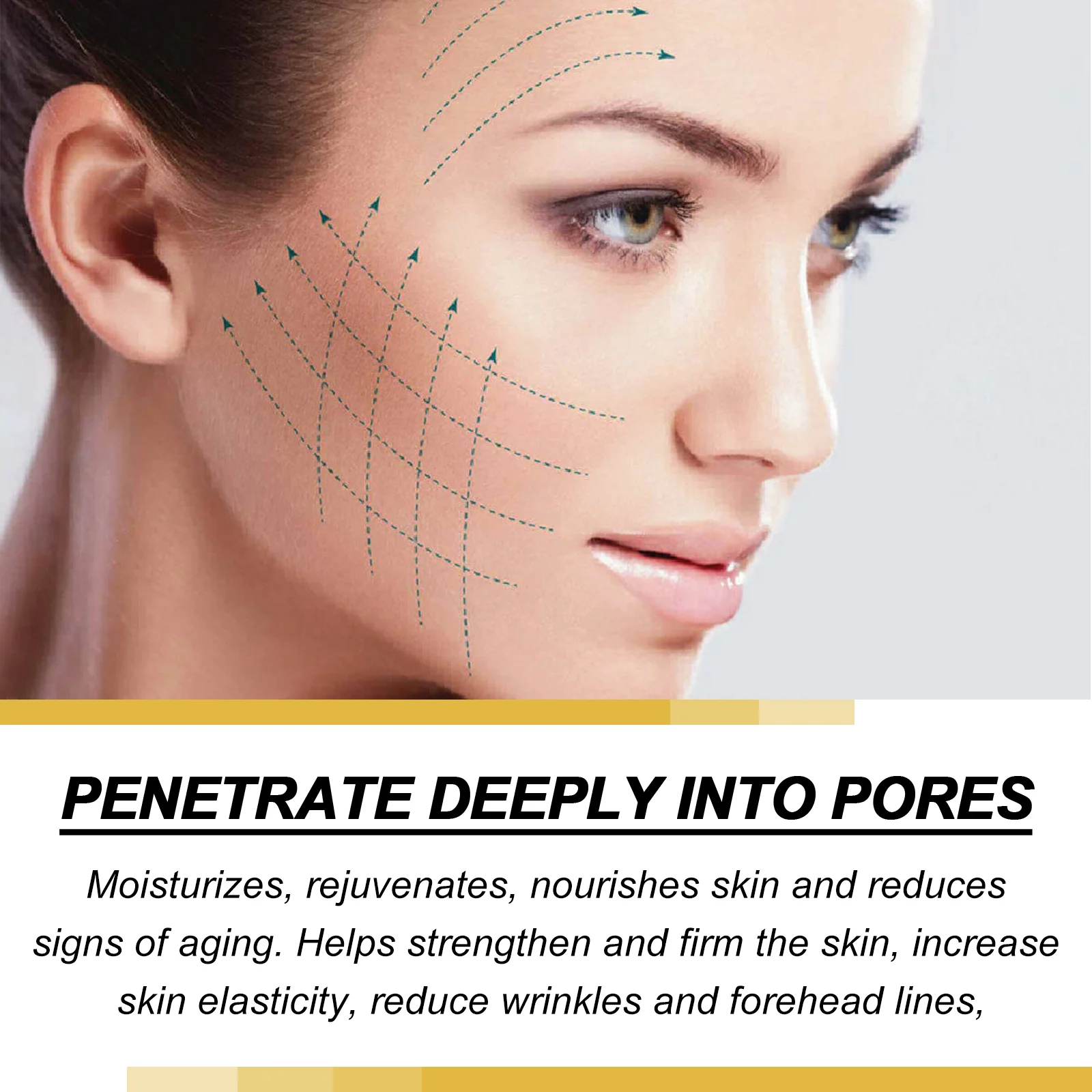 Collagen Facial Mask Patches Set Forehead & Cheek Anti-Wrinkle Soluble Firming Essence Treatment 6 collagen facial mask patches forehead cheek anti wrinkle solvable essence cih 2rzkfa52 desc 6