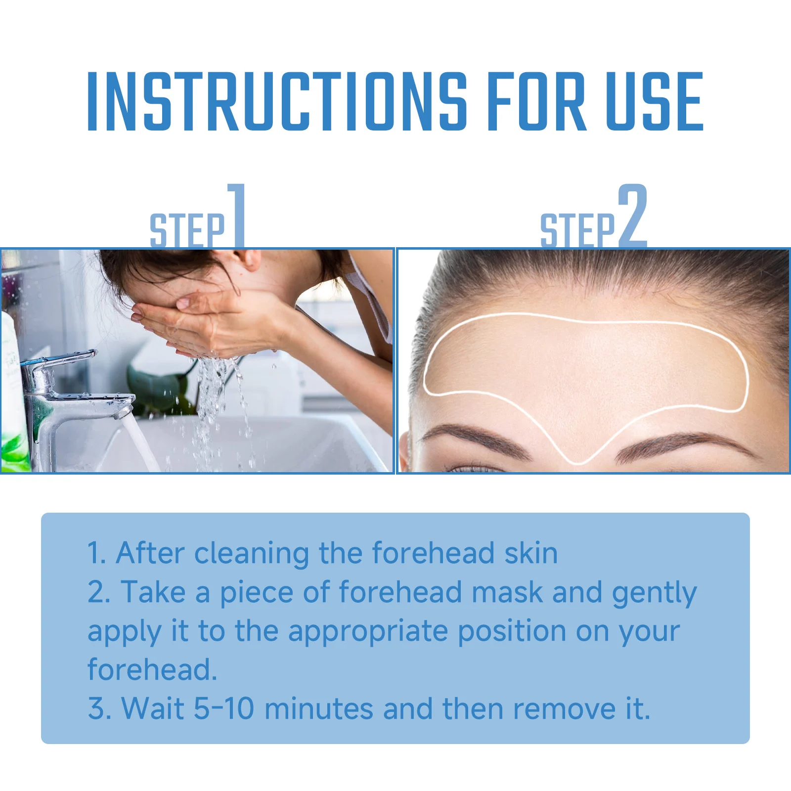 Collagen Forehead Mask 6 Packs (16*8cm) Hydrate & Smooth Fine Lines 4 collagen forehead mask 6 packs hydrate smooth fine lines cih c62c4jwy desc 4