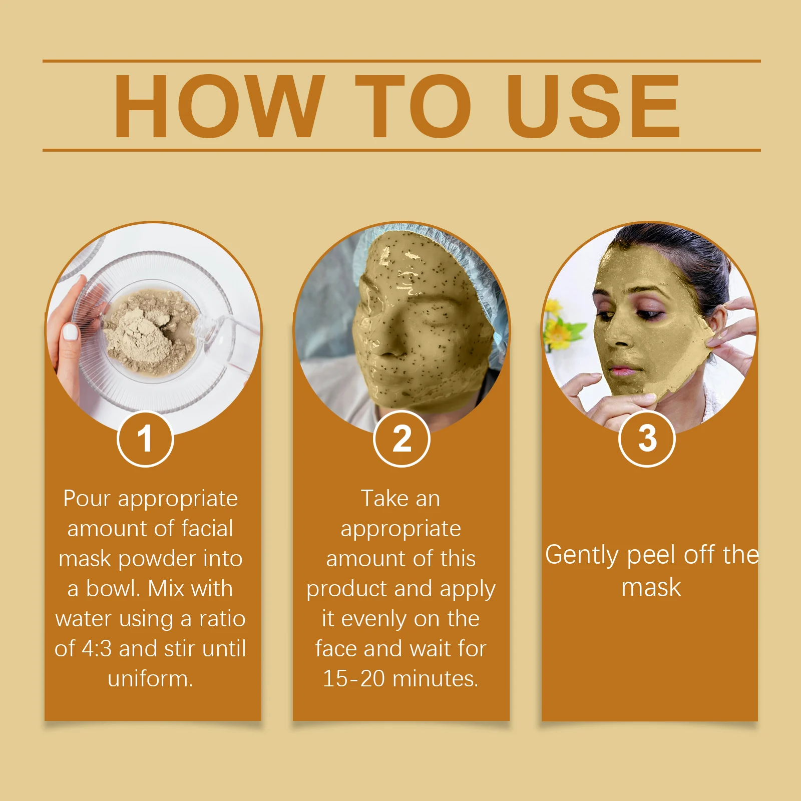 Collagen Moisturizing Jelly Mask Powder 100g Hydrate Brighten Skin Reduce Dark Spots & Wrinkles 4 collagen moisturizing jelly mask powder 100g cih dhecs65n desc 4