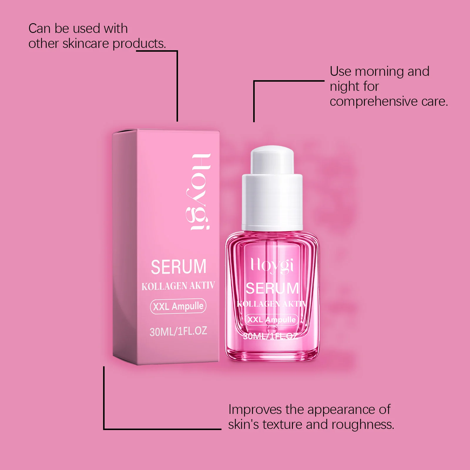 Collagen Moisturizing Serum 30ml for Deep Hydration & Plumping Skin 7 collagen moisturizing serum 30ml cih v85zjb56 desc 7