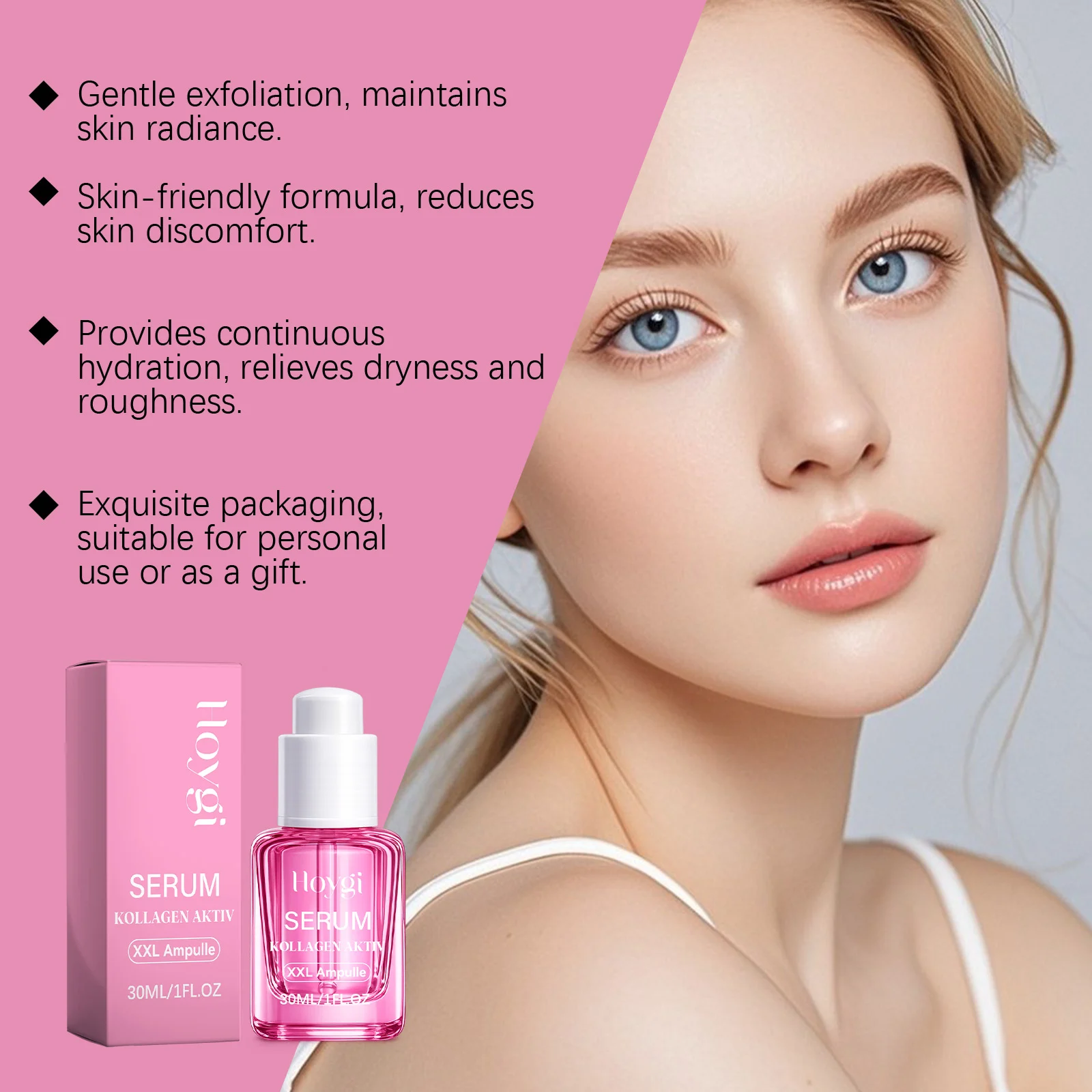 Collagen Moisturizing Serum 30ml for Deep Hydration & Plumping Skin 9 collagen moisturizing serum 30ml cih v85zjb56 desc 9
