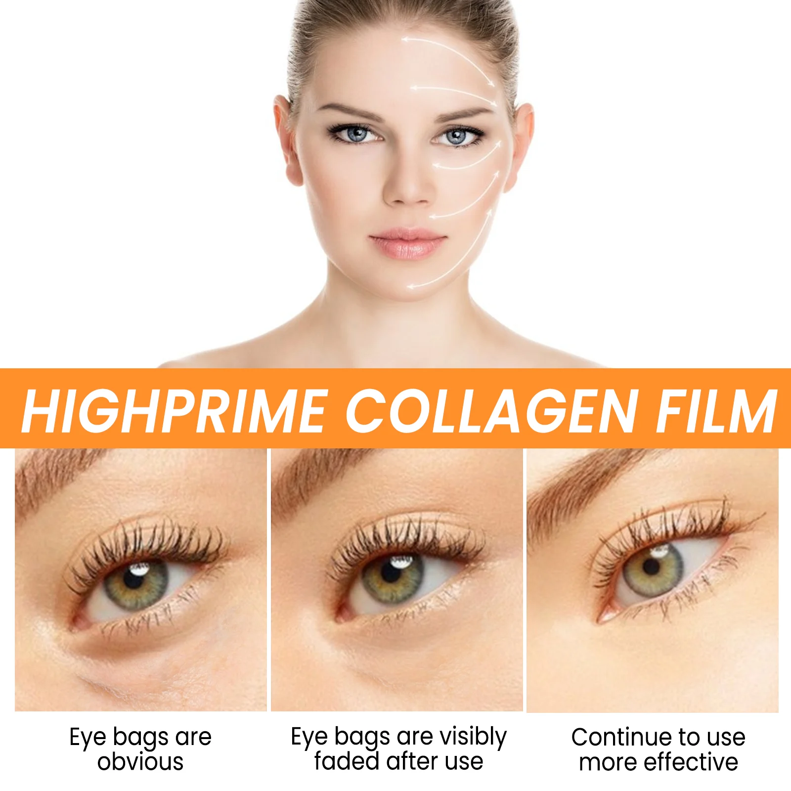 Collagen Eye Mask Water Soluble Formula 2 Pcs for Anti-Aging & Hydration 7 collagen water soluble eye mask 2 pcs cih qwfaxgpt desc 7