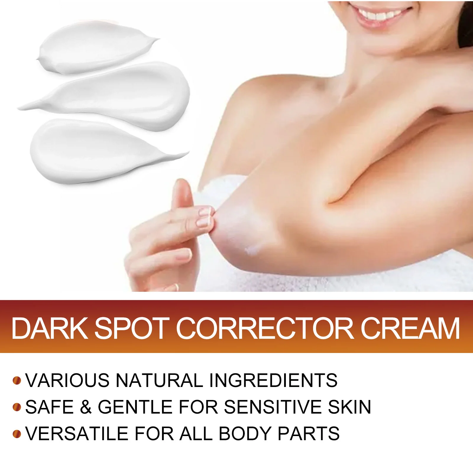 Hoygi Dark Spot Corrector Cream for Body Whitening and Moisturizing 5 dark spot corrector body cream cih 4vadgece desc 5