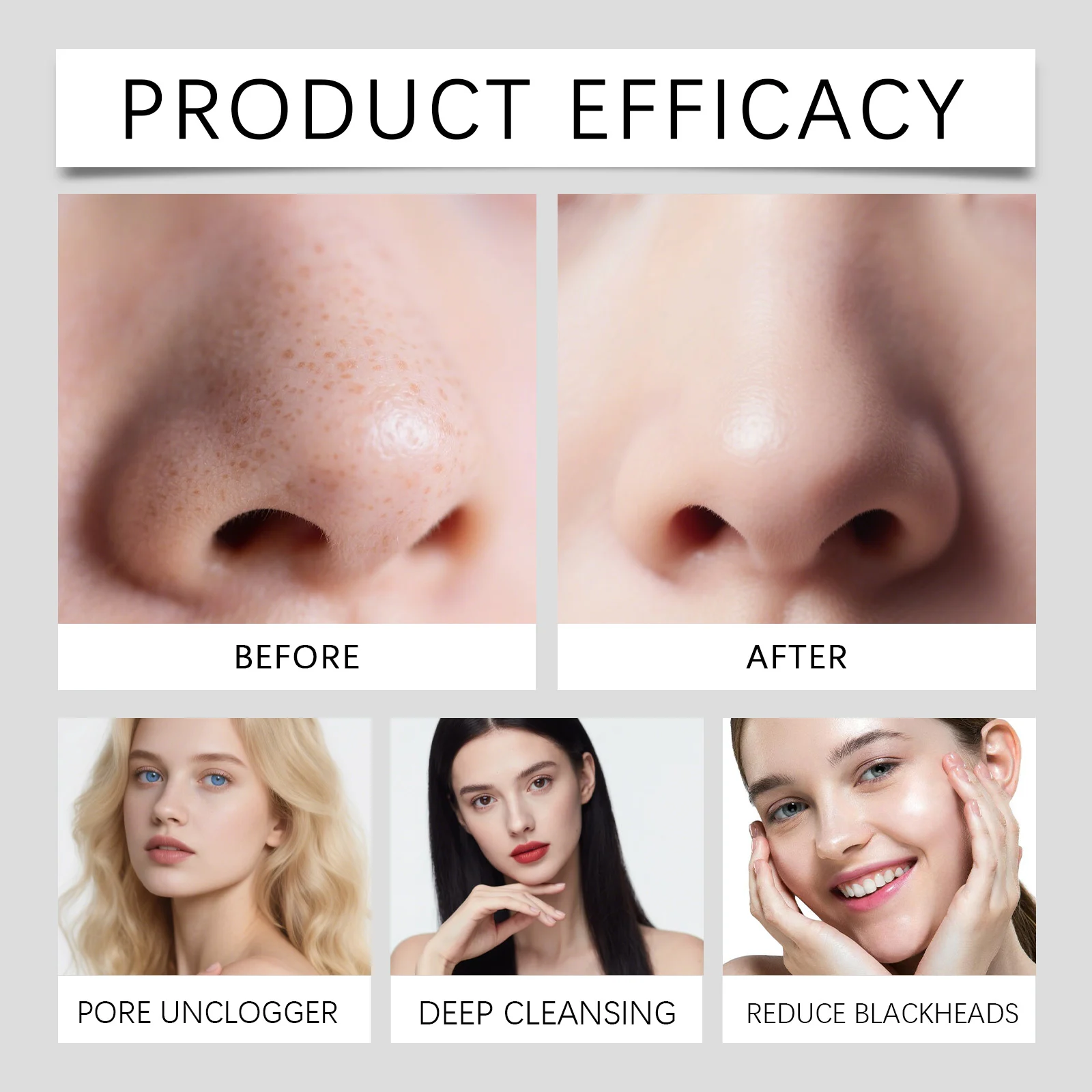 Deep Cleansing Peel-Off Mask with Hydrolyzed Collagen & Bamboo Charcoal for Clear Pores - 50g 9 deep cleansing peel off mask hydrolyzed collagen bamboo charcoal 50g der h83ahgp3 desc 9