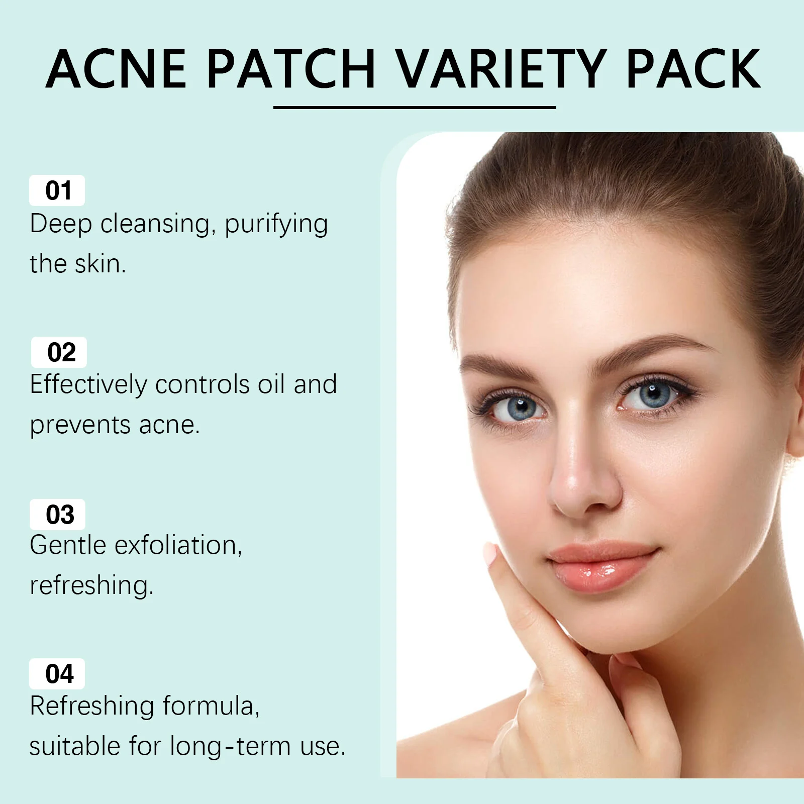 Acne Patches Skincare Set for Pimple Treatment with Tea Tree Oil, Variety Pack of 7 Shapes & Sizes (306pcs) 10 eelhoe acne patches skincare set 306pcs variety pack cih k2fmycdd desc 10