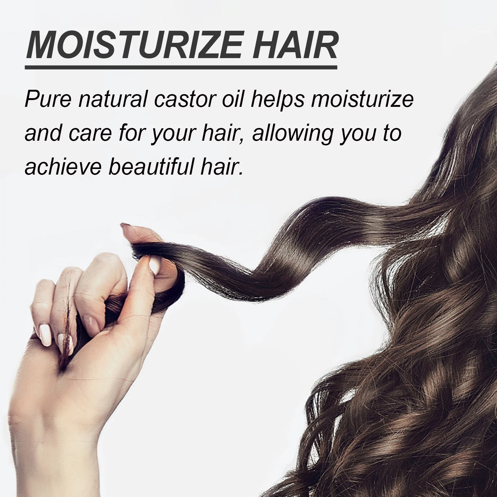 Castor Hair Oil 60ml for Dry, Frizzy Hair Repair & Scalp Nourishment 5 eelhoe castor hair oil 60ml cih gmdq5btn desc 5