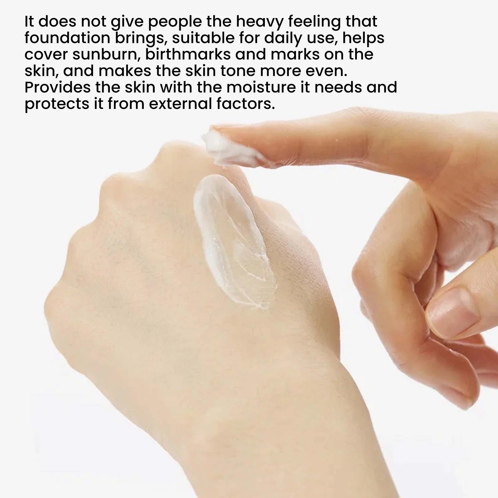 Moisturizing Tone-Up Cream 30ml - Conceals Spots, Hydrates & Evens Skin Tone 5 eelhoe moisturizing tone up cream 30ml cih 75ch8jyz desc 5