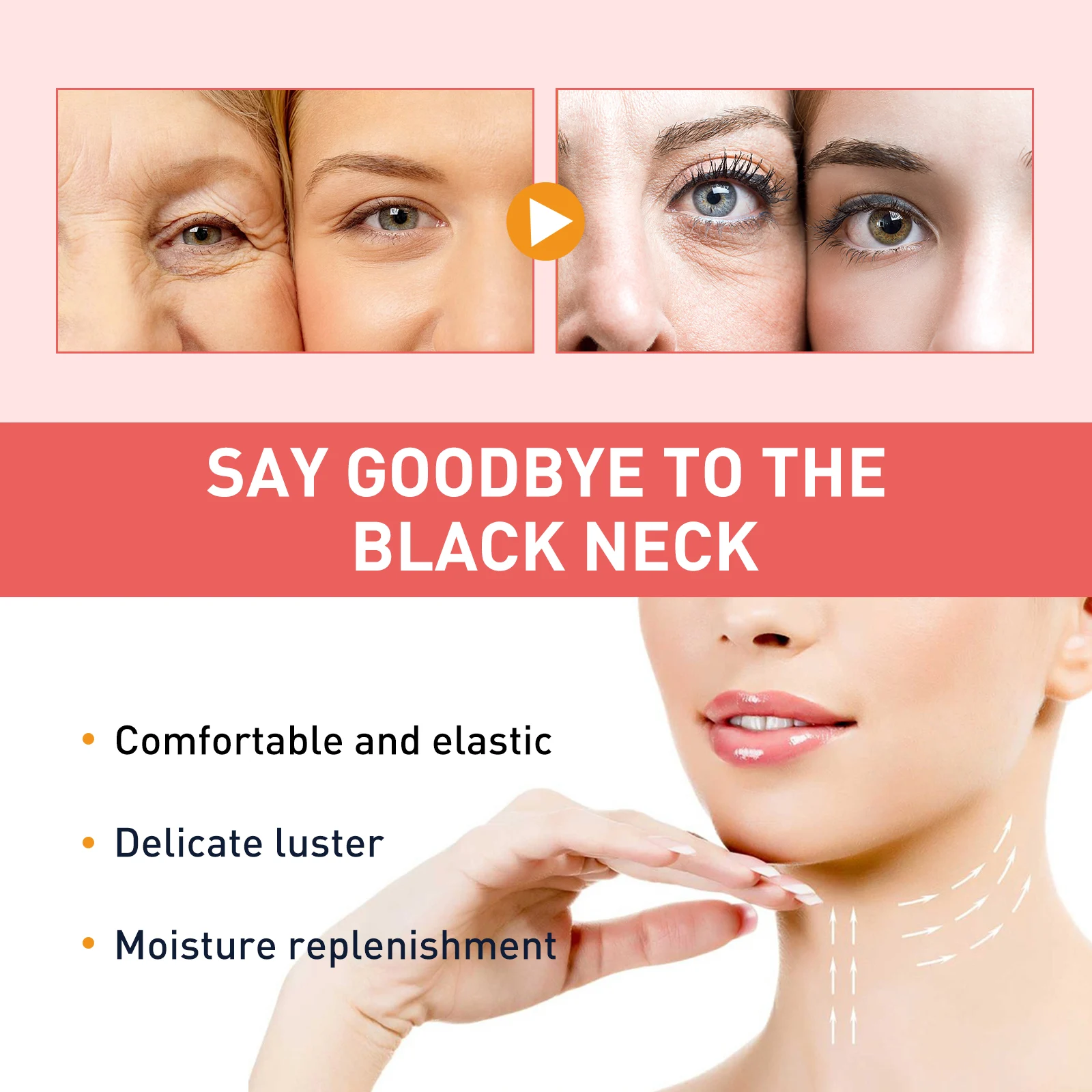Neck Firming Cream Hibiscus & Honey Extract Anti-Aging Neck Care Treatment 50ml 8 eelhoe neck firming cream hibiscus honey 50ml cih nftgnqsk desc 8