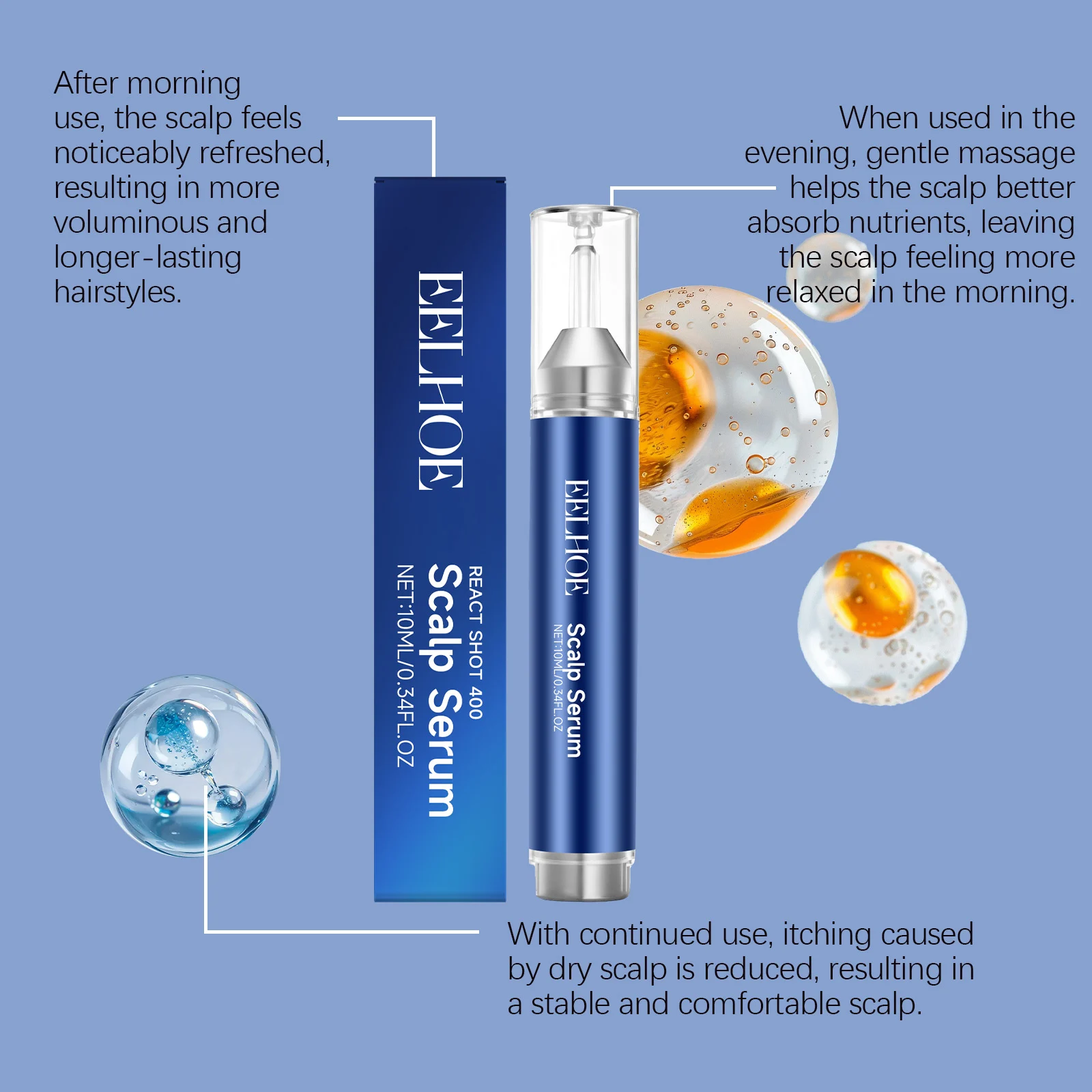 Scalp Serum 10ml for Nourishing & Refreshing Scalp Care, Suitable for All Hair Types 8 eelhoe scalp serum 10ml der 5tjecqgh desc 8