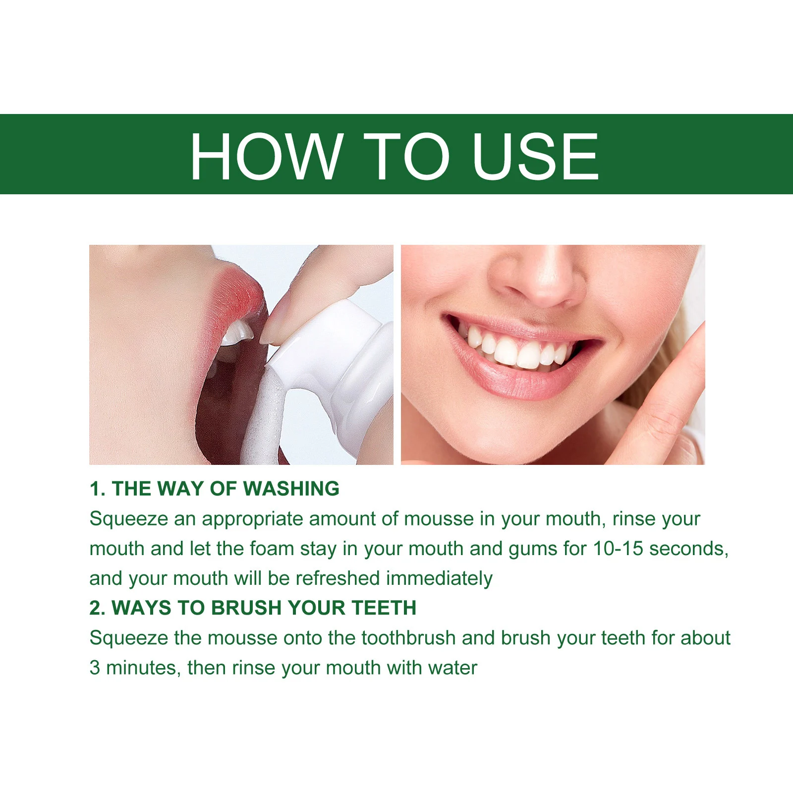 Teeth Whitening Mousse 60ml Tartar Remover Stain Cleaner Fresh Breath Oral Care 3 eelhoe teeth whitening mousse 60ml cih vvj5dtac desc 3