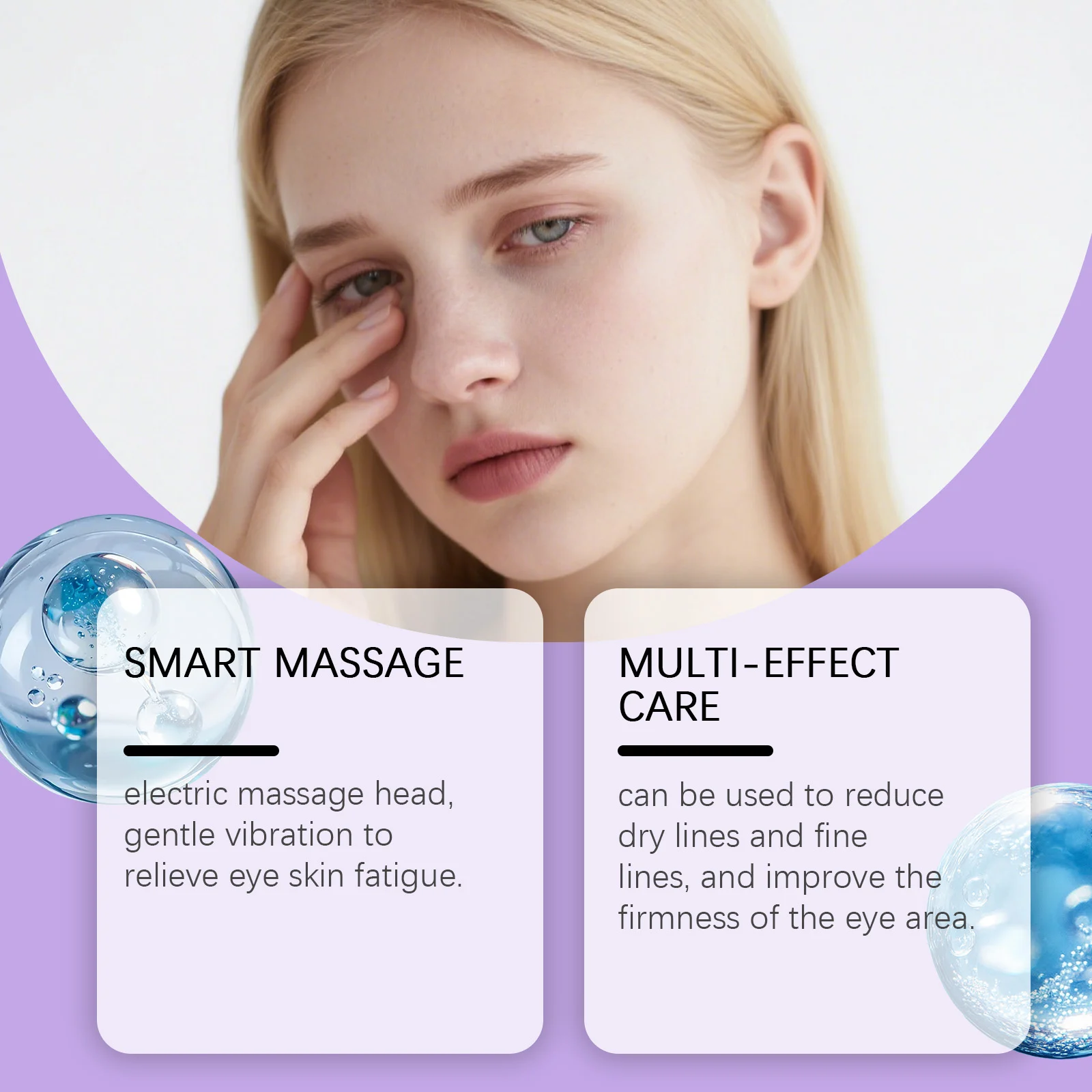 EELHOE Arginine Care Eye Cream with Electric Massage Head - Moisturizing, Tightening, Brightening 10 electric massage eye cream cih m42a7hg4 desc 10