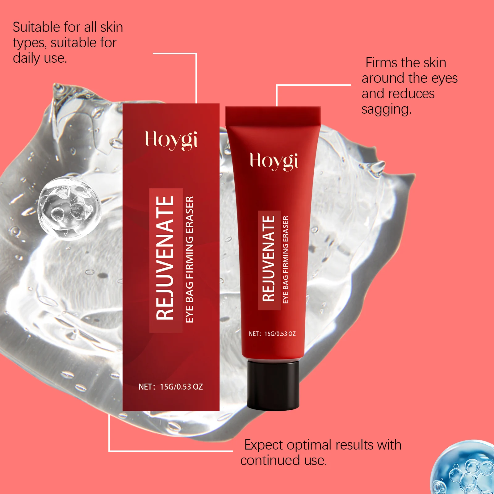 Eye Hydrating Gel 15g Moisturizing & Revitalizing Eye Care for Dark Circles & Puffiness 7 eye hydrating gel 15g der u4nv6jfh desc 7