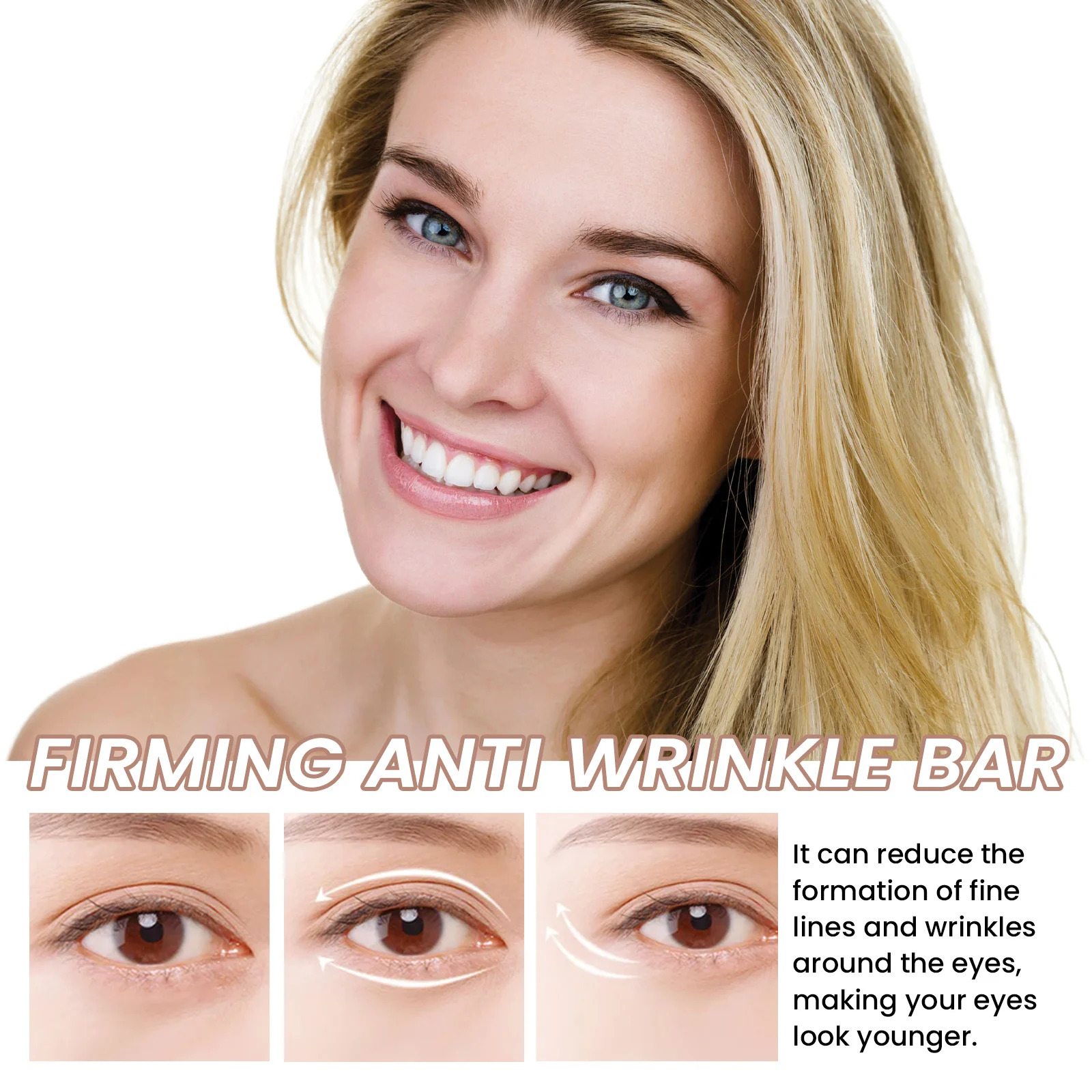 Eye Moisturizing Stick Collagen Hyaluronic Acid 7g Anti-Wrinkle Firming Eye Cream Bar 7 eye moisturizing stick collagen hyaluronic acid 7g cih 9e2srtqz desc 7