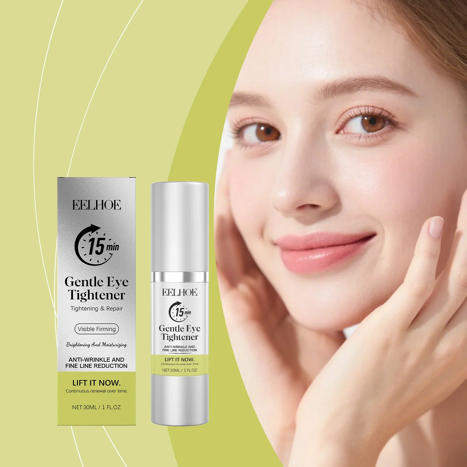 Eye Serum for Fine Lines and Firming 30ml Hydrating Anti-Aging Brightening Eye Treatment 2 eye serum fine lines firming hydrating anti aging brightening der n7yta6ub desc 2