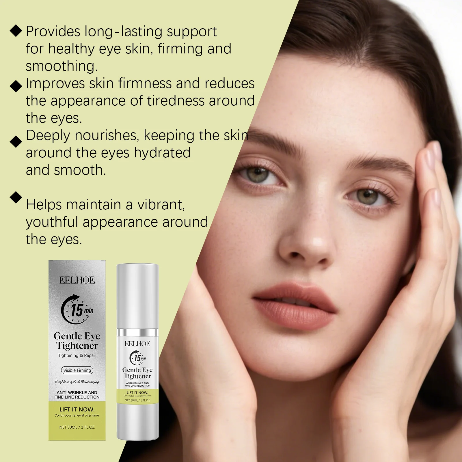 Eye Serum for Fine Lines and Firming 30ml Hydrating Anti-Aging Brightening Eye Treatment 5 eye serum fine lines firming hydrating anti aging brightening der n7yta6ub desc 5