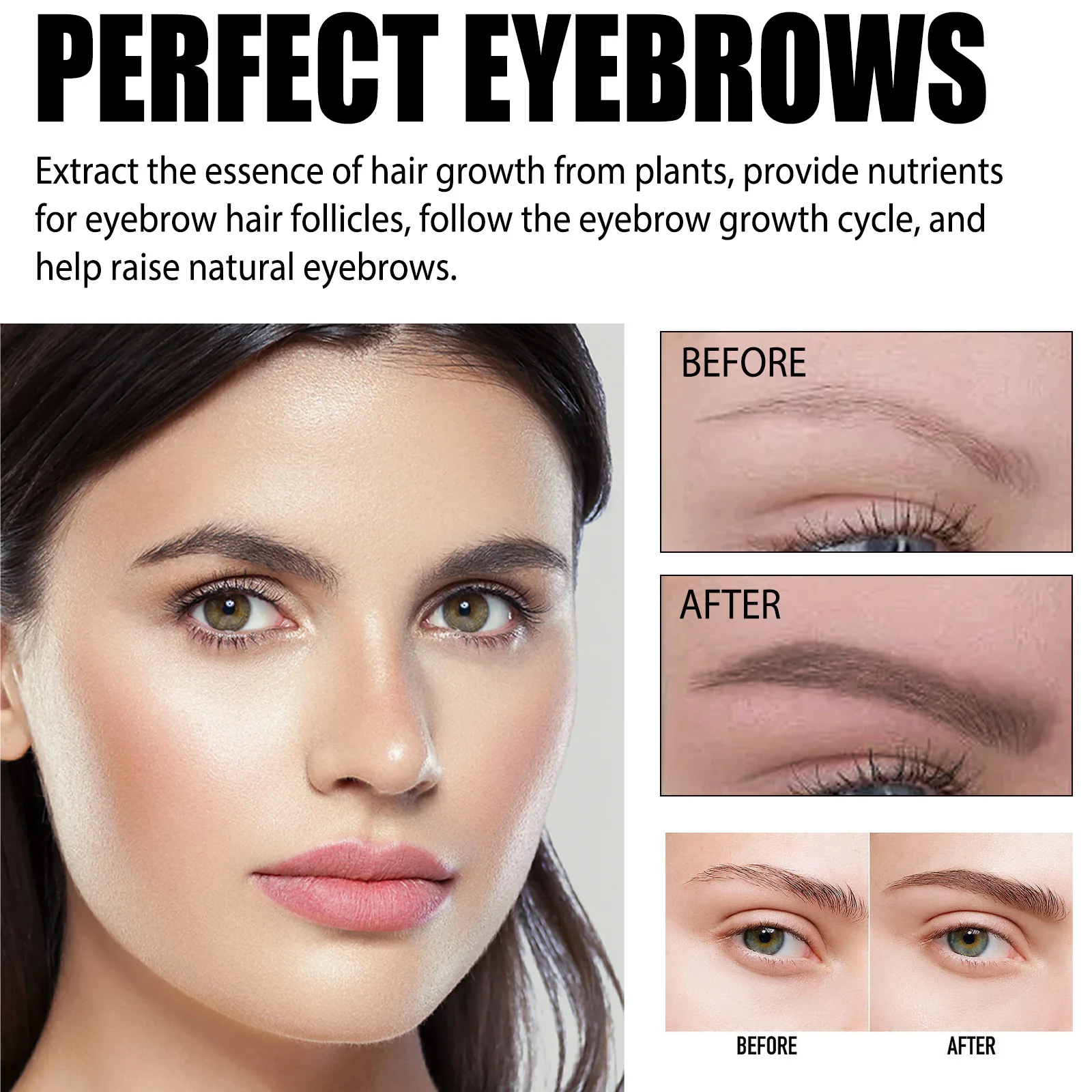Eyebrow Growth Serum 3ml For Sparse Thin Eyebrows Natural Nourishing Repair Liquid 6 eyebrow growth serum 3ml nourishing repair liquid cih ff54yb2v desc 6