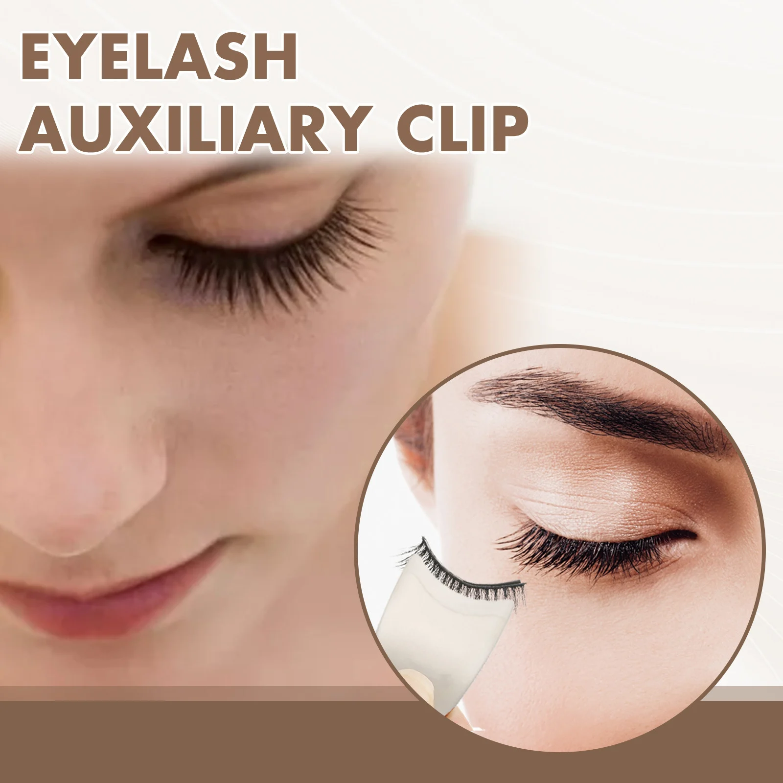 Eyelash Auxiliary Clip for Applying False Eyelashes, Beginner-Friendly Eyelash Helper Tool 6 eyelash auxiliary clip false eyelashes helper cih htn7v99s desc 6