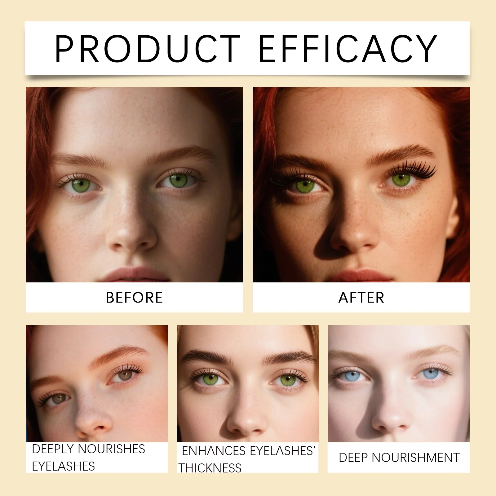 Eyelash Serum for Longer Thicker Healthier Lashes 3ml Growth Enhancer 9 eyelash serum growth enhancer 3ml der rb6yaqg4 desc 9