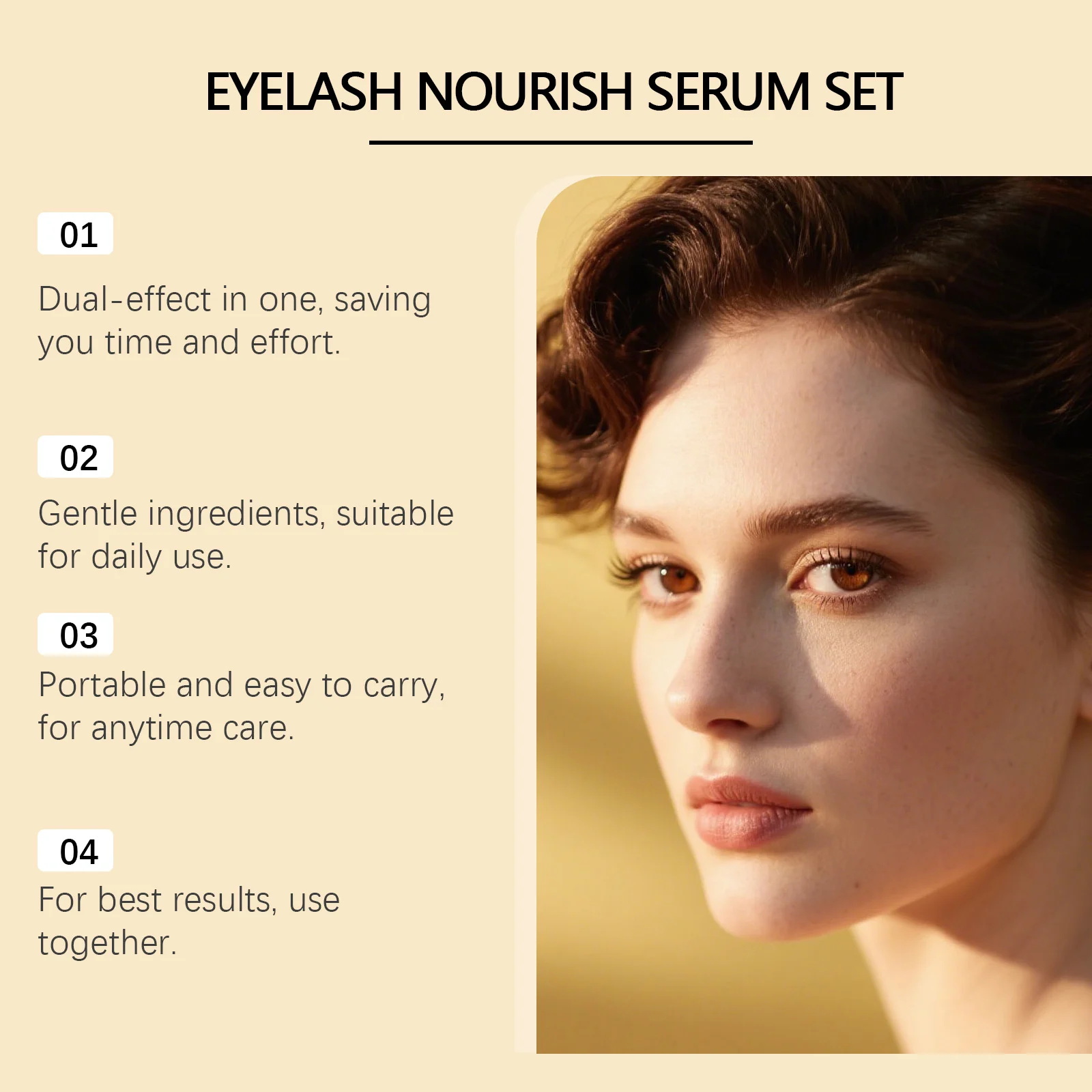 Eyelash Serum Set Gentle Care for Lash Growth and Eye Hydration 4ml with 5 Pairs Eye Masks 8 eyelash serum set gentle care lash growth eye hydration cih gbq3eh9u desc 8