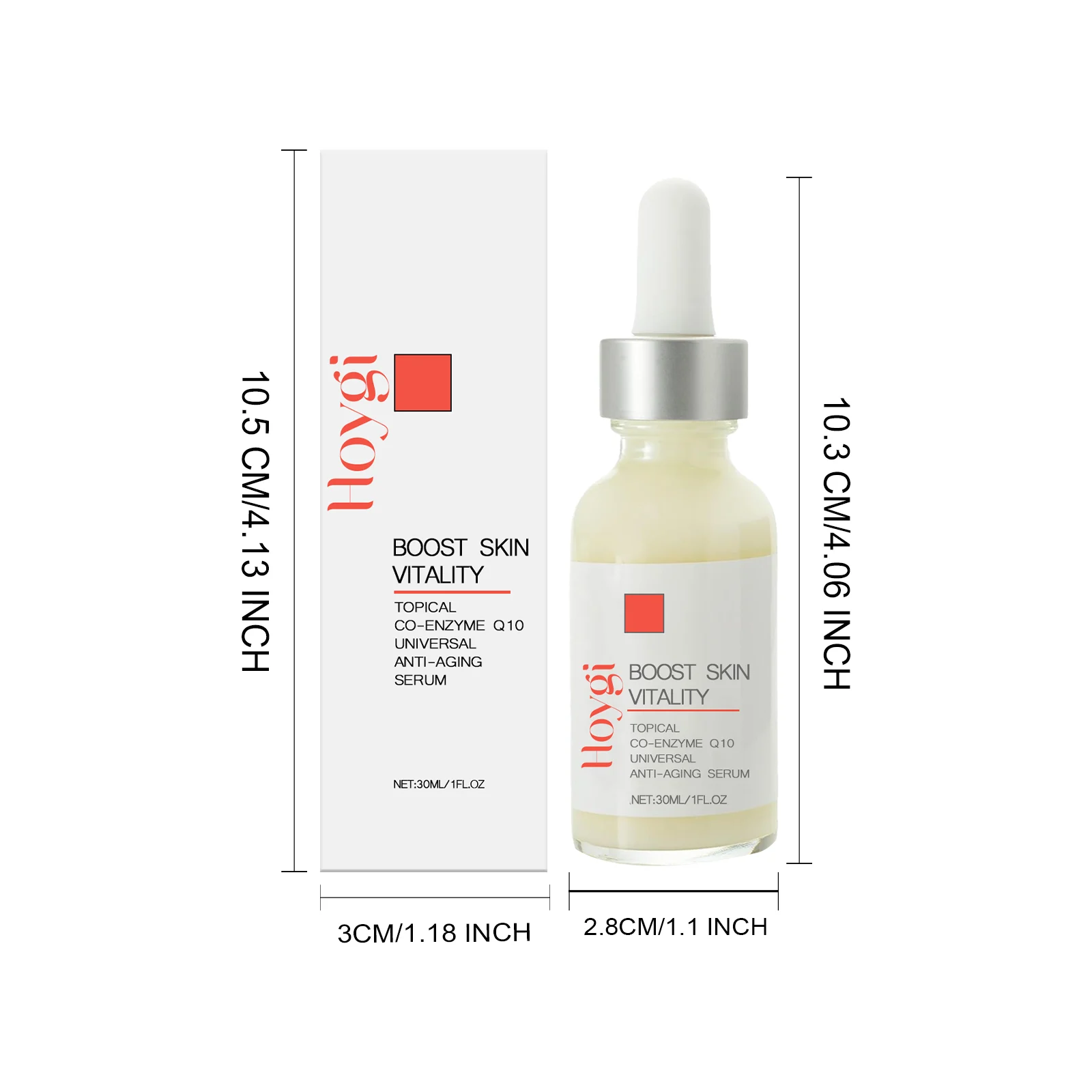 Face and Neck Nourishing Serum 30ml Anti-Aging Moisturizing Essence with Coenzyme Q10 1 face neck nourishing serum 30ml cih f68m4eyh desc 1