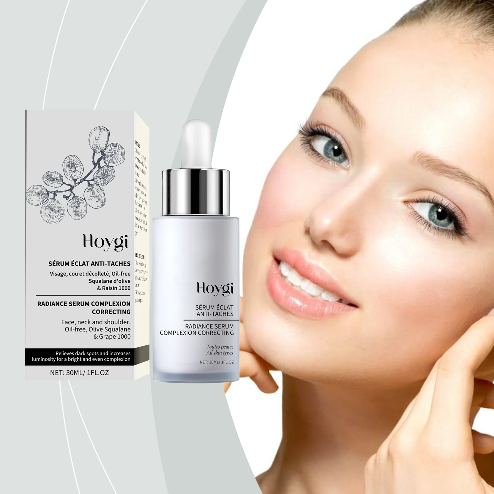 Hoygi Anti-Spot Radiance Serum - Brightening, Moisturizing, Complexion Correcting 2 facial radiance serum cih kvs292rx desc 2