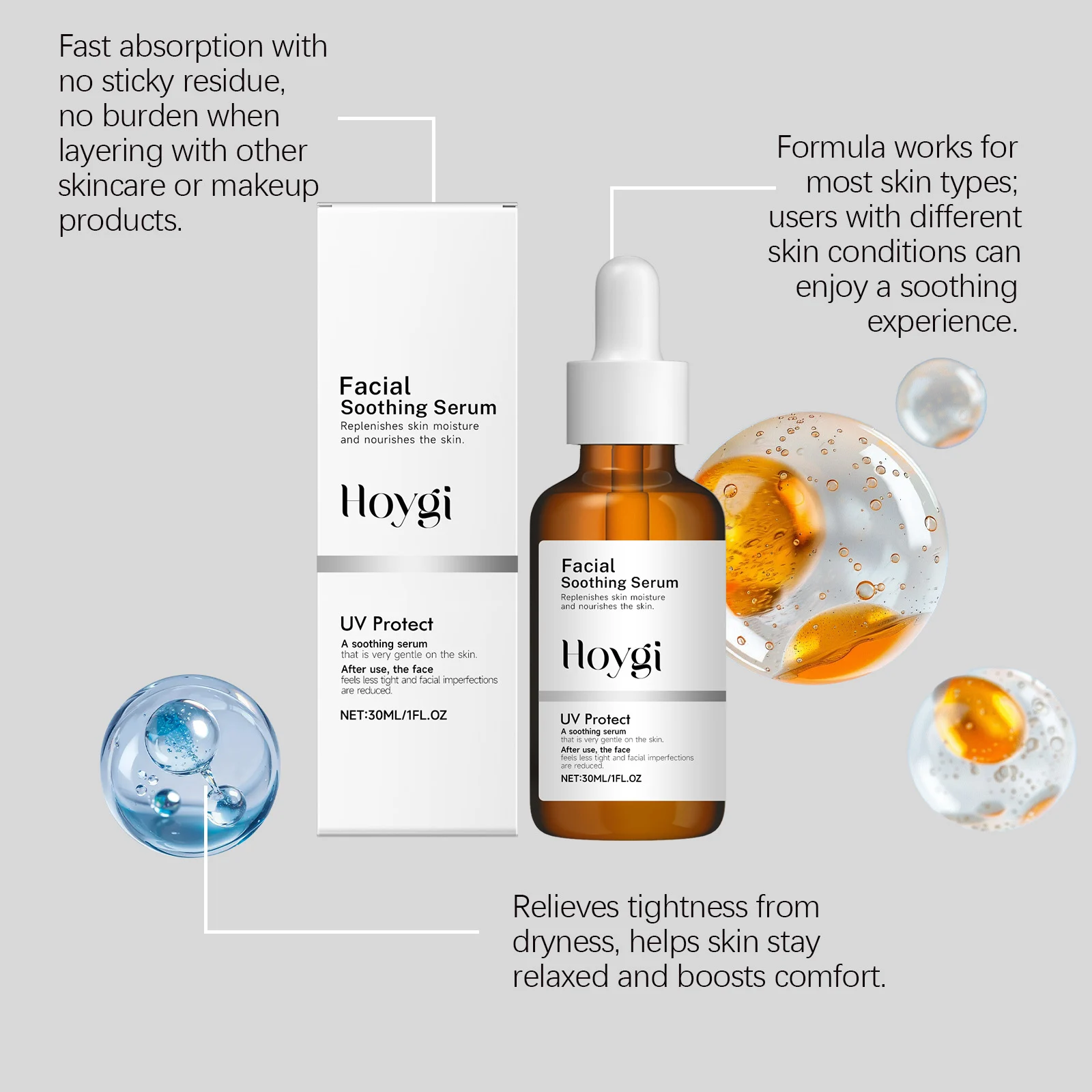 Facial Soothing Serum 30ml for Hydration and Even Skin Tone 9 facial soothing serum 30ml der x692h9pb desc 9