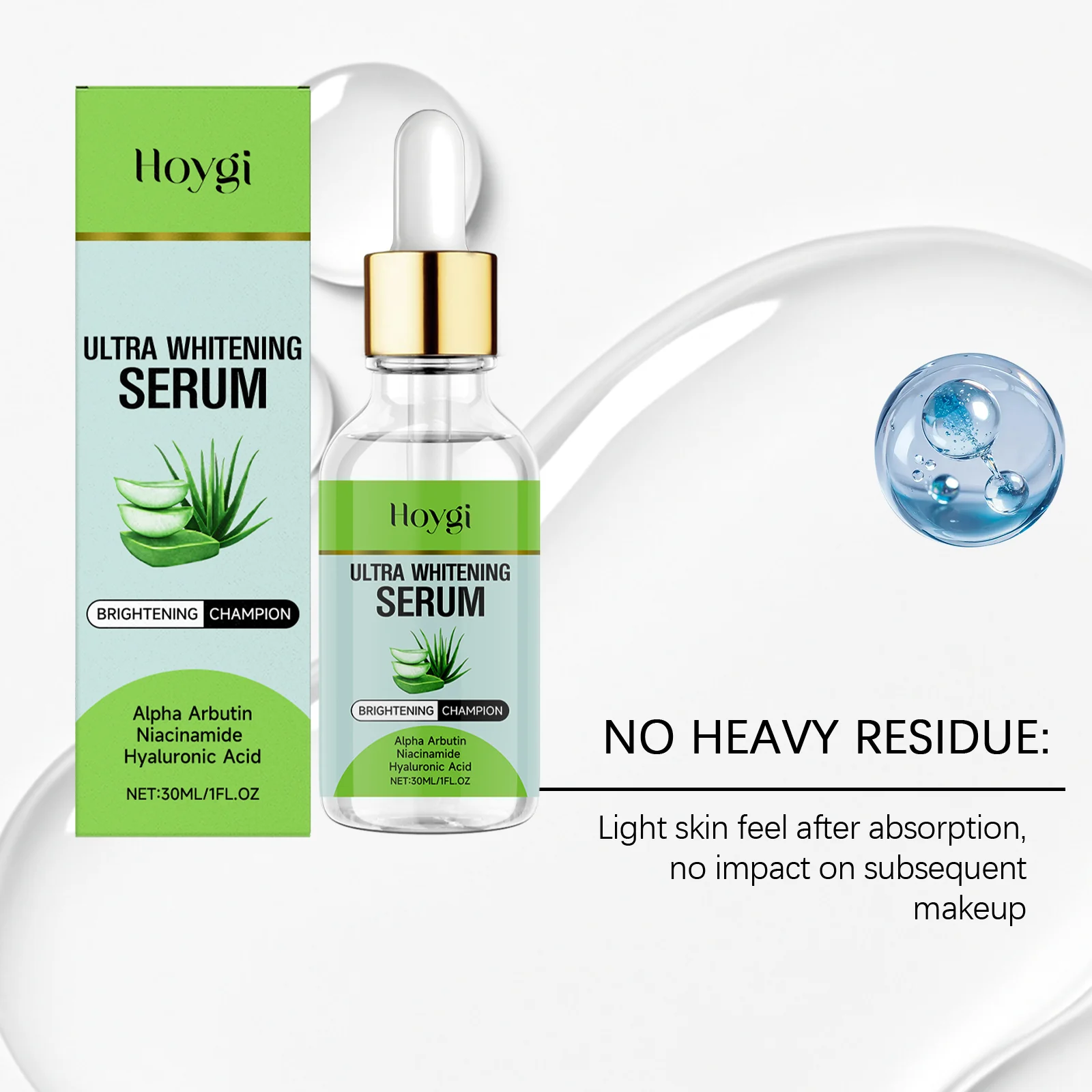 Hoygi Ultra Whitening Serum with Alpha Arbutin & Niacinamide for Brightening & Hydration 7 facial whitening serum der 8c4vh3ap desc 7
