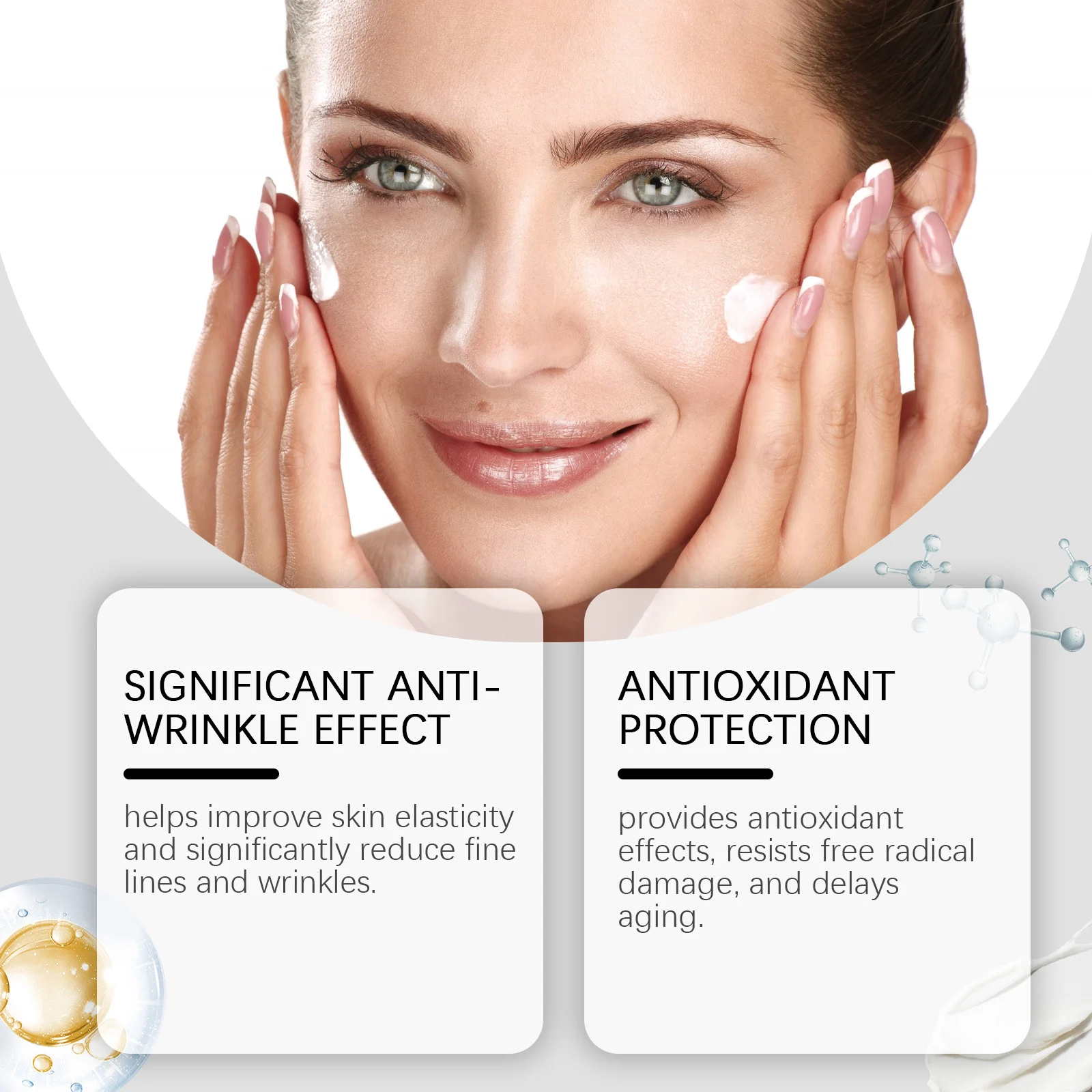 Hoygi Firming Face Cream for Wrinkles, Hydration & Radiance, 50g Anti-Aging Moisturizer 9 firming anti aging face cream cih 836n76dc desc 9 1