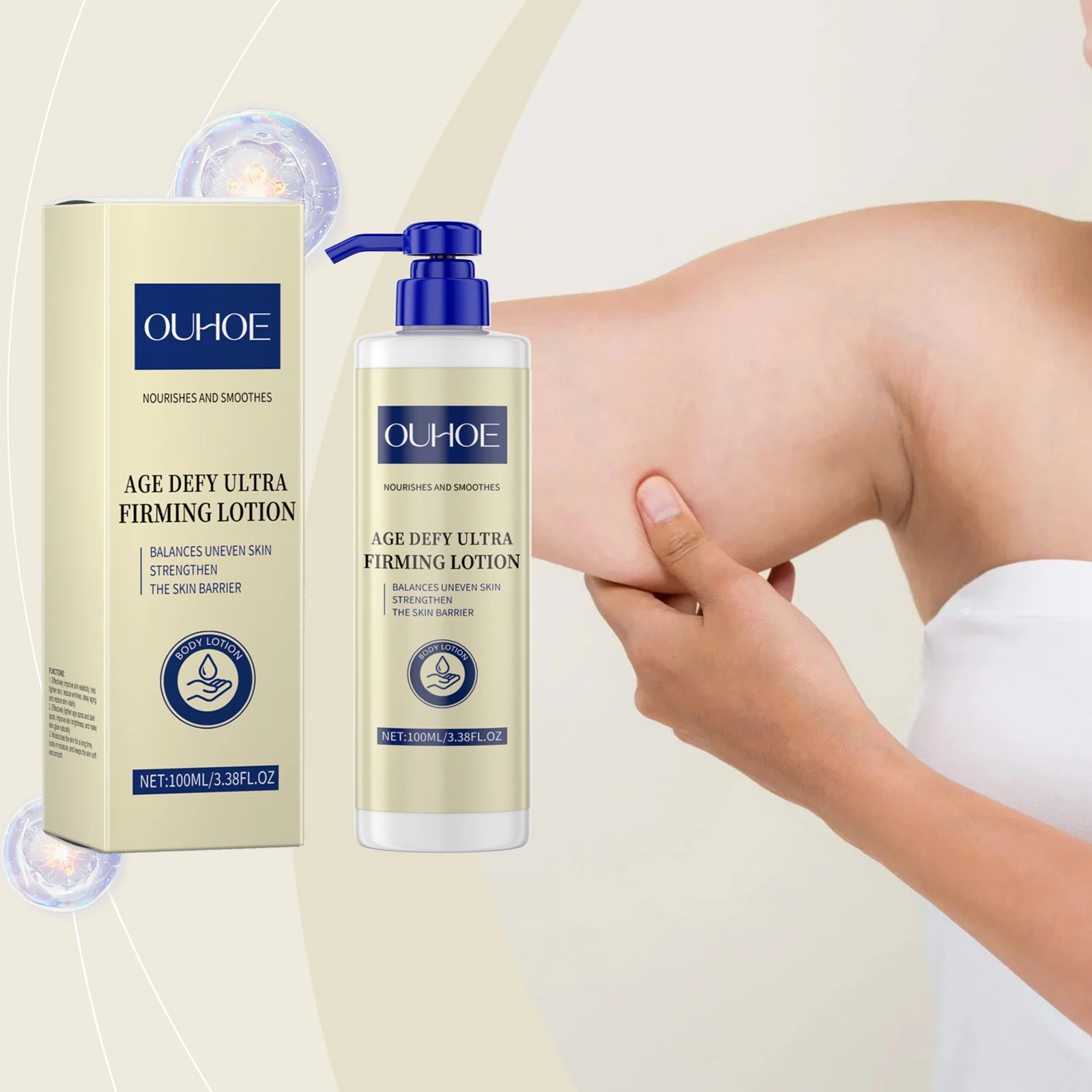 Firming Body Lotion 100ml for Tightening, Moisturizing, and Anti-Aging Skin Care 2 firming body lotion 100ml cih kjffcxs7 desc 2