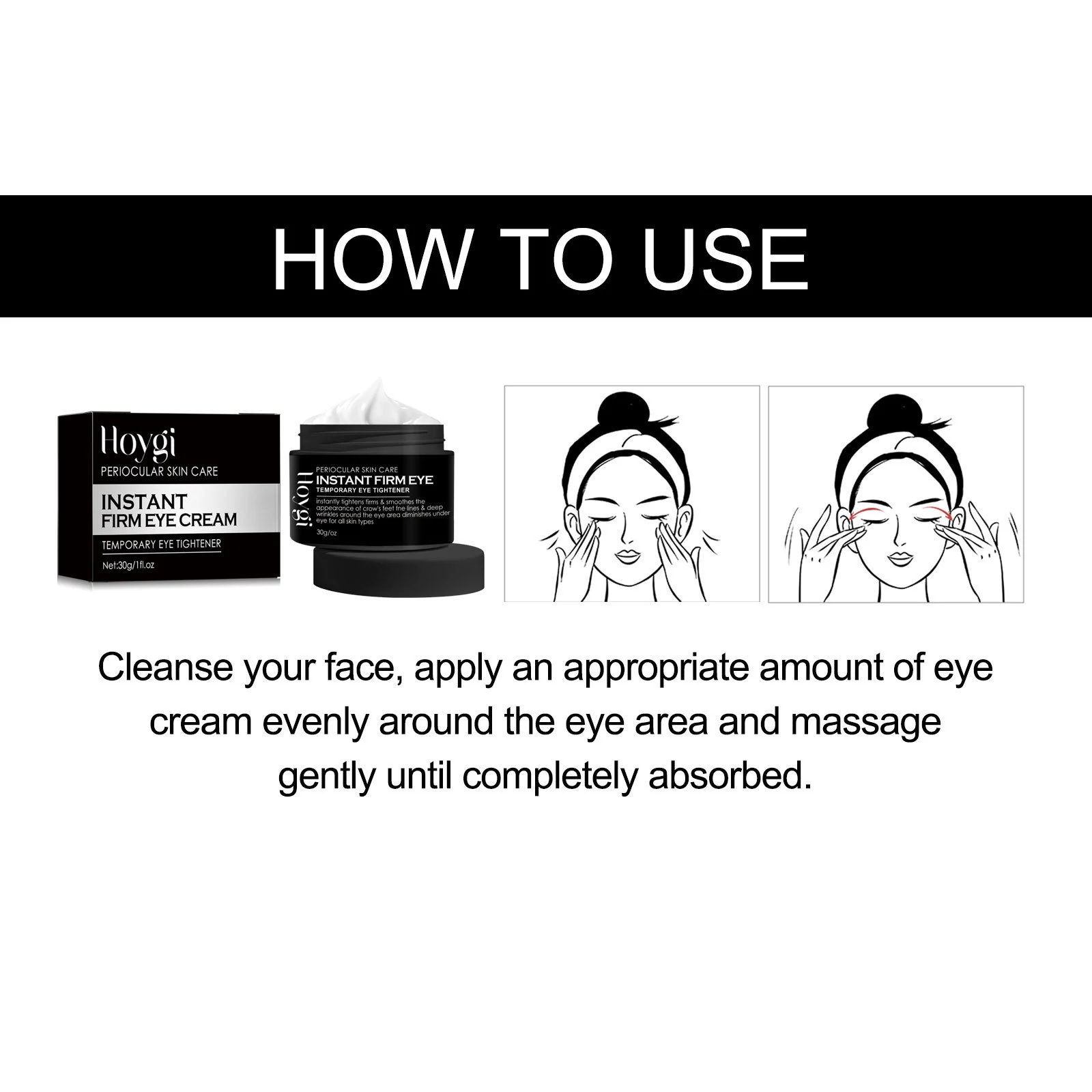 Hoygi Firming Eye Cream Reduces Fine Lines & Dark Circles 4 firming eye cream cih 2xehug5r desc 4