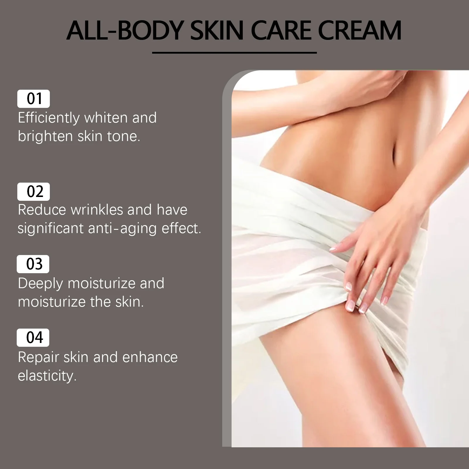 Hoygi Firming Body Cream - Deep Moisturizing, Wrinkle Reduction, Skin Tightening with Manuka Honey & Hyaluronic Acid 5 firming moisturizing body cream cih 9k7my82e desc 5