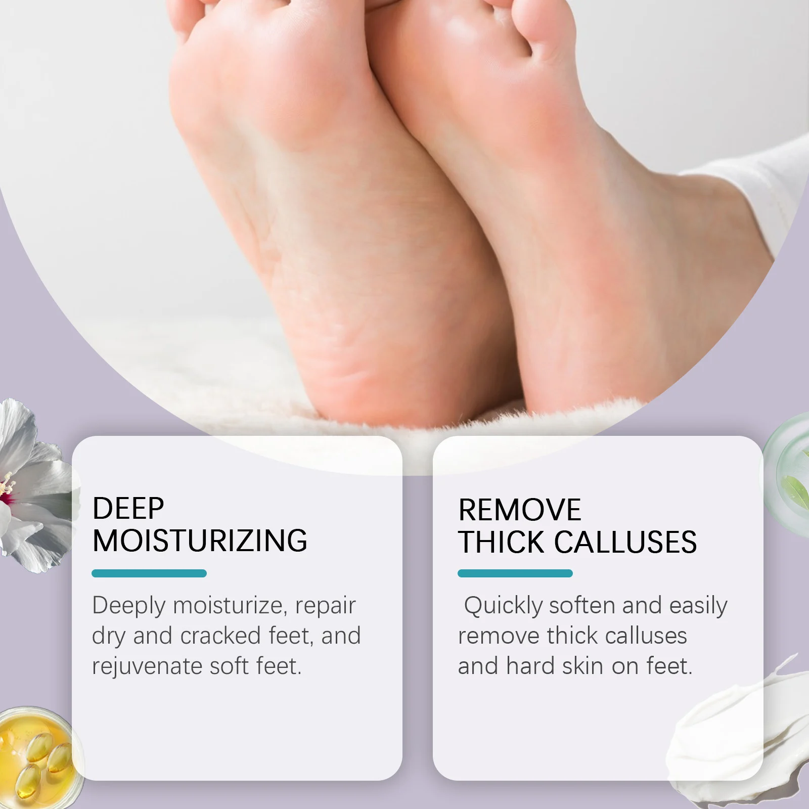 Foot Care Cream Moisturizing Callus Remover 20g for Dry Cracked Heels 6 foot care cream callus remover 20g cih mjj5s97b desc 7