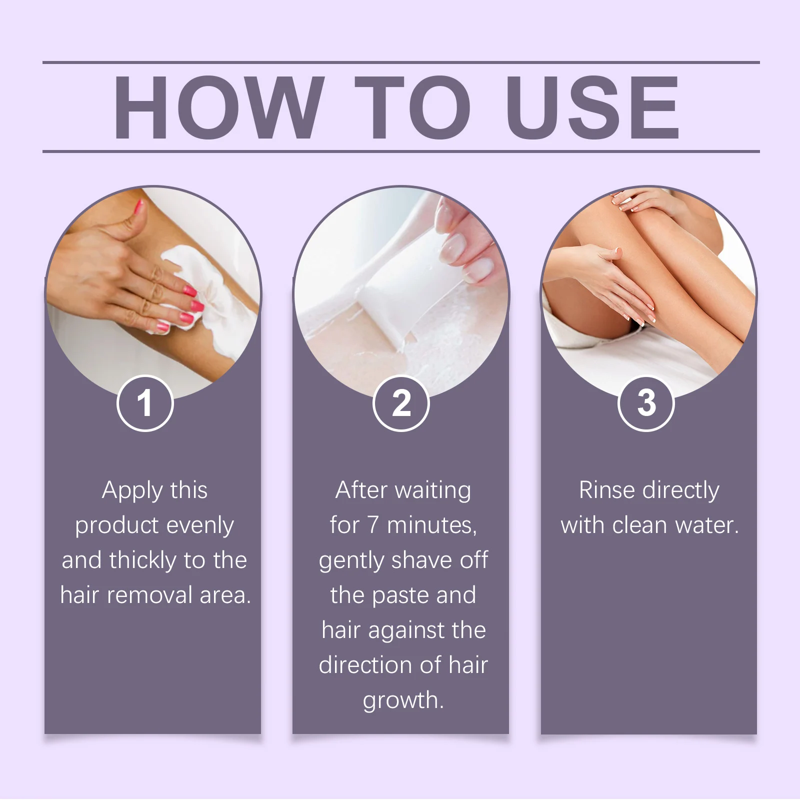OceAura Gentle Hair Removal Cream with Shea Butter, Moisturizing & Smoothing for Body 4 gentle hair removal cream cih tpaqqwc6 desc 4